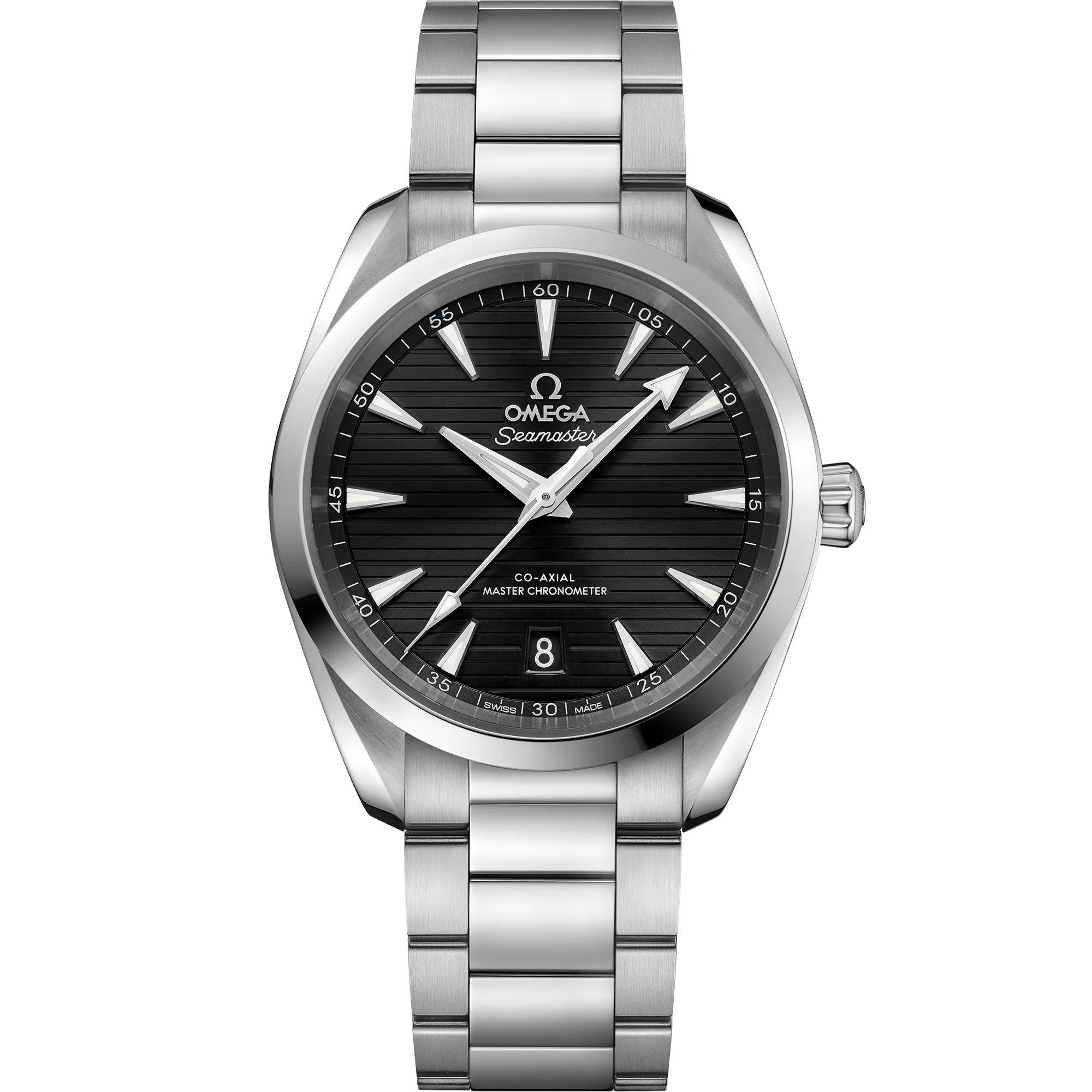 Omega Seamaster Aqua Terra 150M 38 mm, steel on steel
