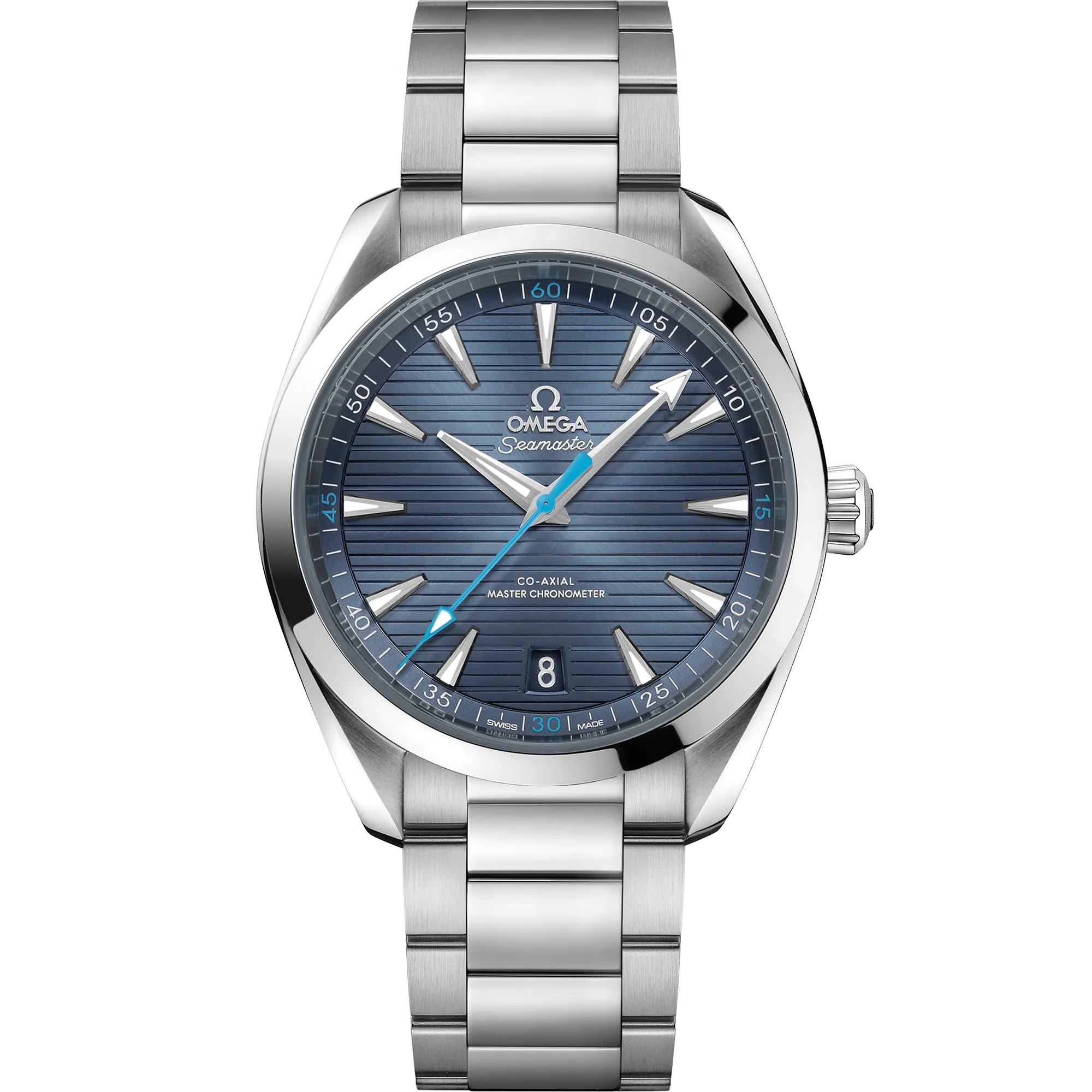 Omega Seamaster Aqua Terra 150M 41 mm, steel on steel