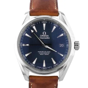 Omega Seamaster Aqua Terra 150M Co‑Axial Blue 41.5mm Watch 231.13.42.21.03.001