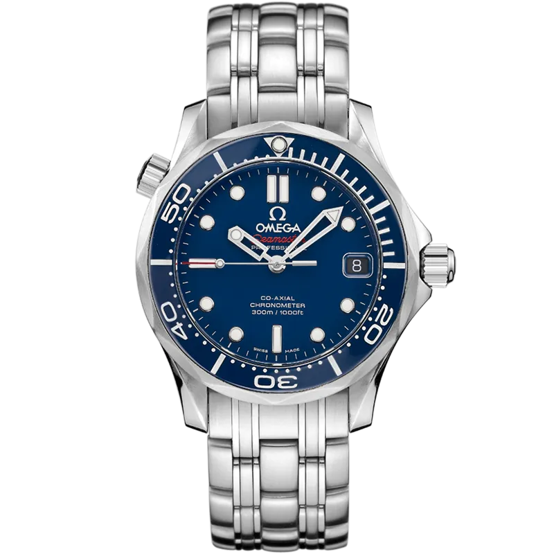 Omega Seamaster Diver 300M 36.25 mm, steel on steel