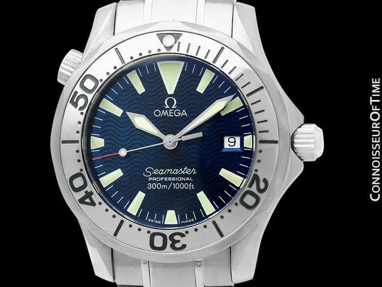 Omega Seamaster Midsize 300M Professional Divers (James Bond Style) Watch, Stainless Steel - 2263.80.00