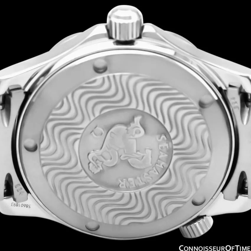 Omega Seamaster Midsize 300M Red Professional Divers Stainless Steel 2562.60 Watch - Rare Marui Special Edition