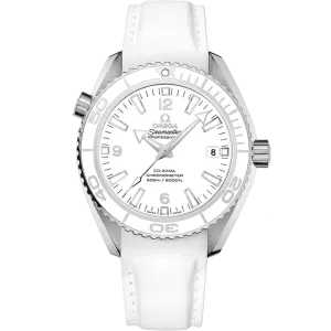 Omega Seamaster Planet Ocean 600M 42 mm, steel on rubber strap