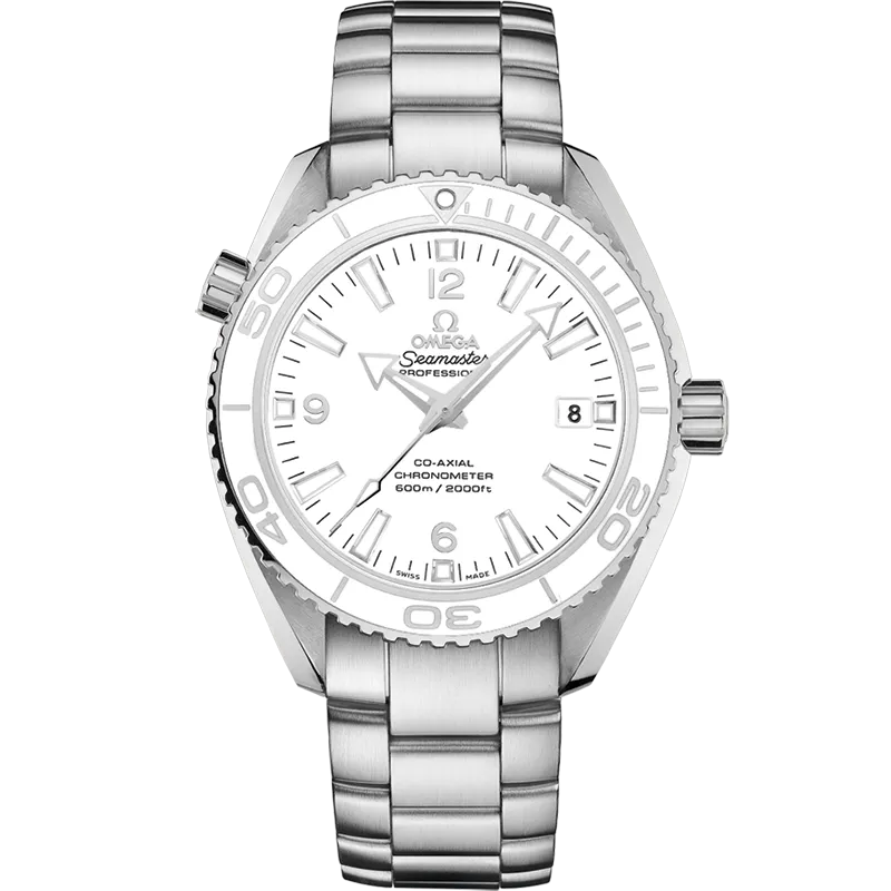 Omega Seamaster Planet Ocean 600M 42 mm, steel on steel