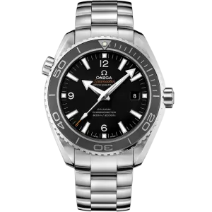 Omega Seamaster Planet Ocean 600M 45.5 mm, steel on steel
