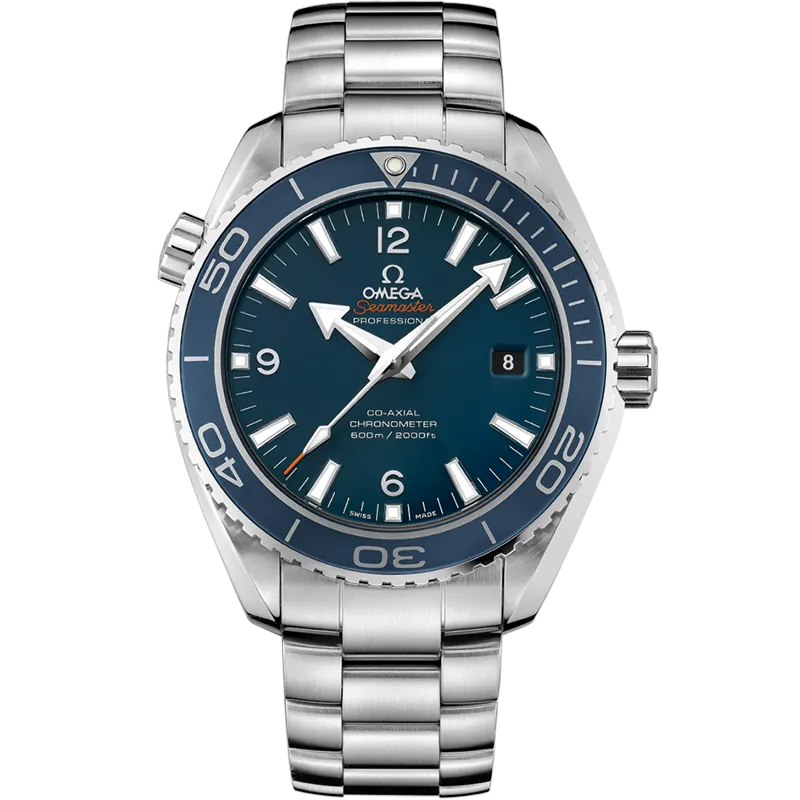 Omega Seamaster Planet Ocean 600M 45.5 mm, titanium on titanium