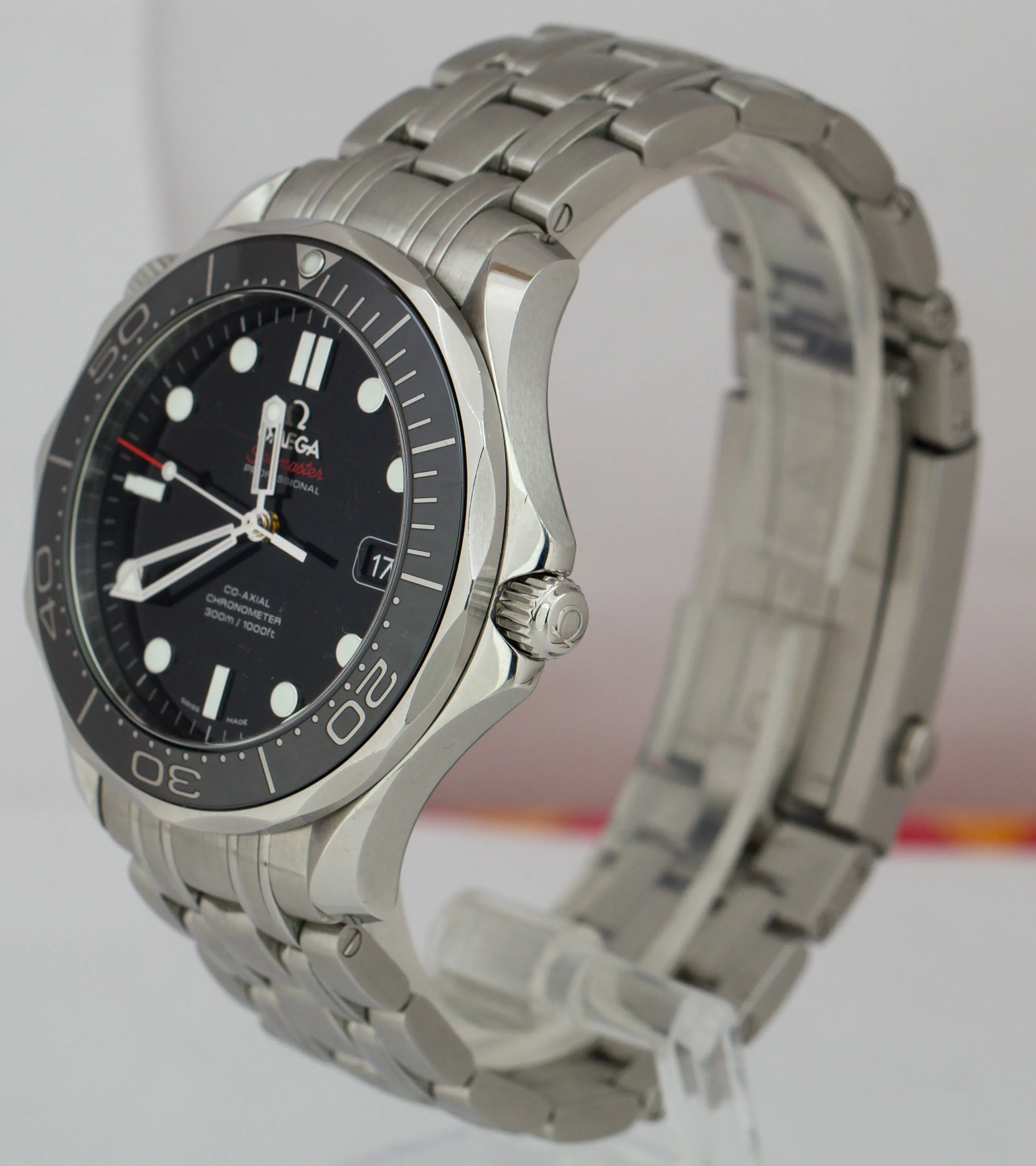 Omega Seamaster Professional 300M 212.30.41.20.01.003 Black Automatic 41mm Watch