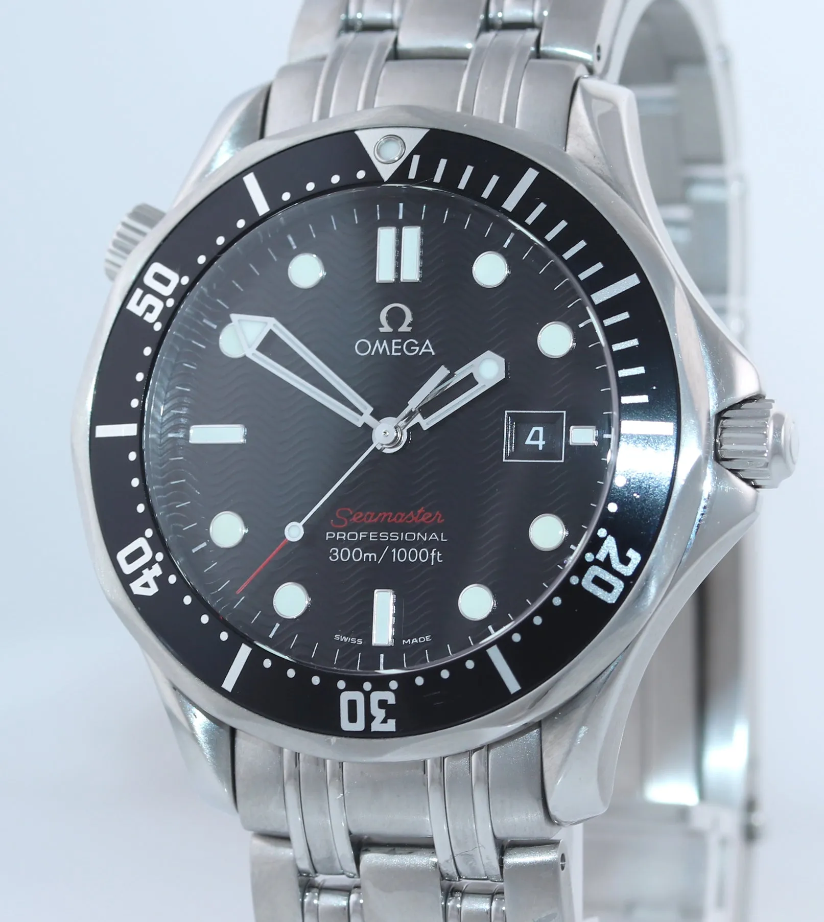 Omega Seamaster Professional 300M Black 41mm Quartz 212.30.41.61.01.001 Watch