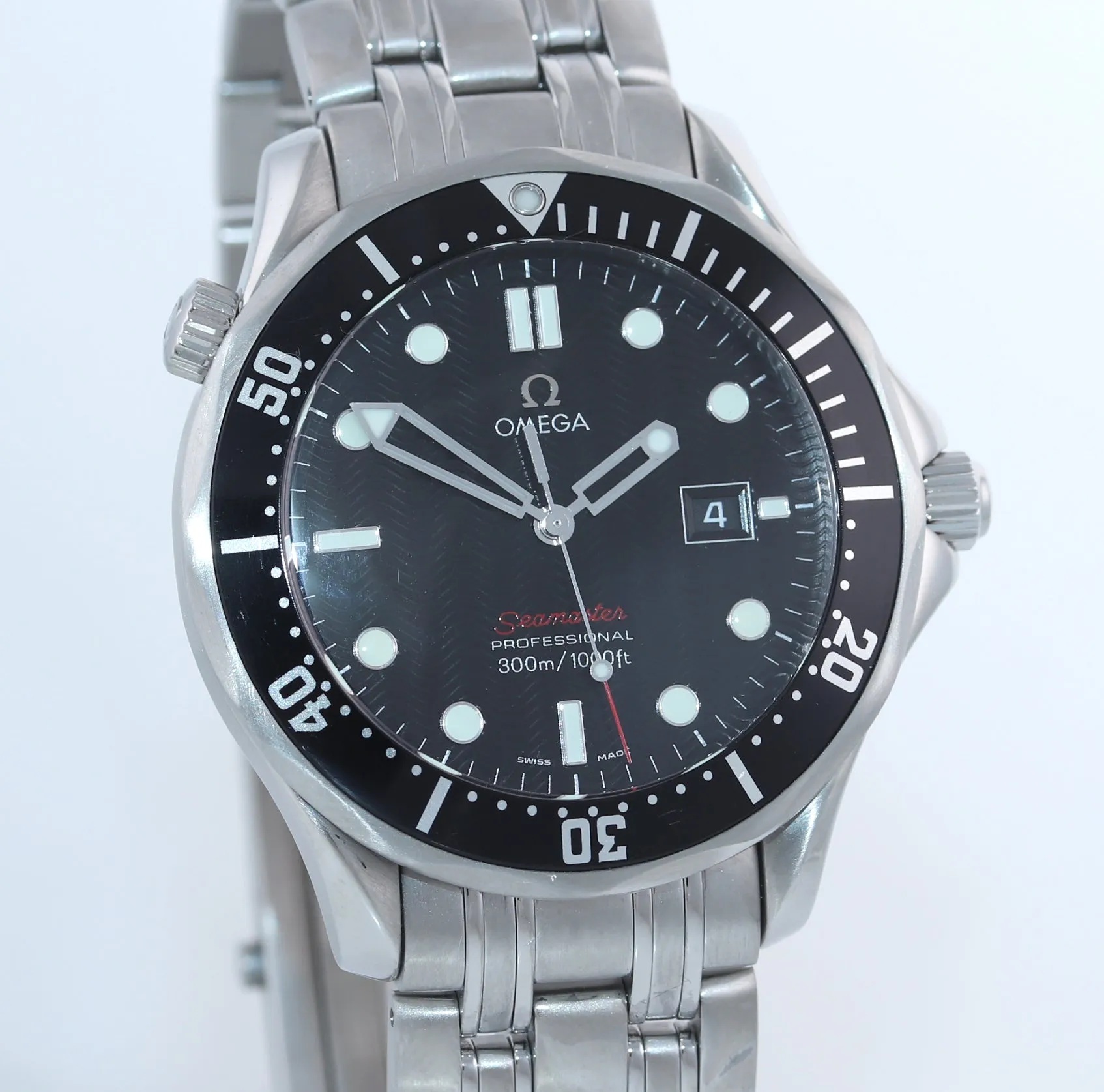 Omega Seamaster Professional 300M Black 41mm Quartz 212.30.41.61.01.001 Watch