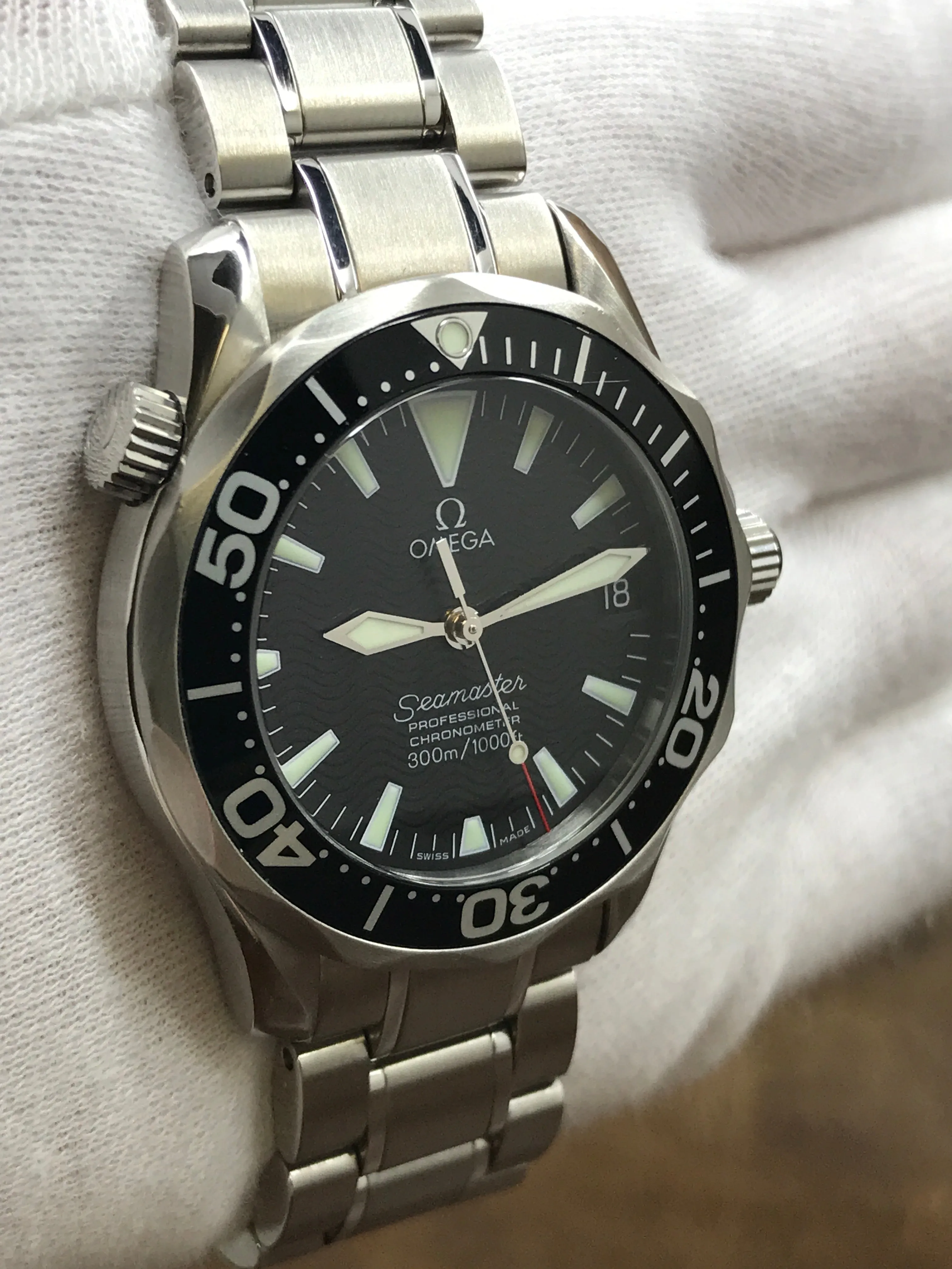 Omega Seamaster Professional 36mm 168.1641 Black Dial Automatic Men's Watch