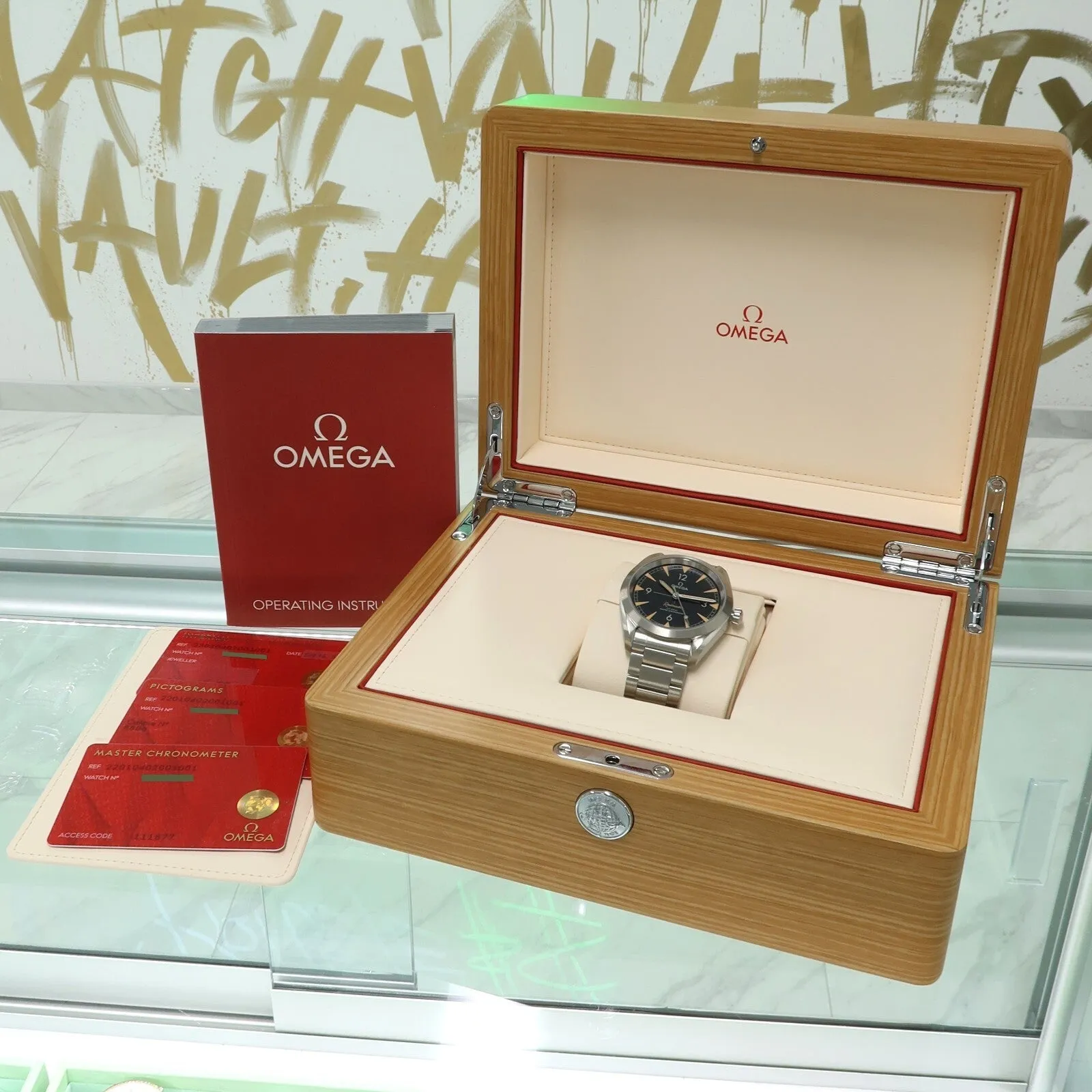 Omega Seamaster Railmaster Dark Grey Dial 40MM Steel 220.10.40.20.01.001