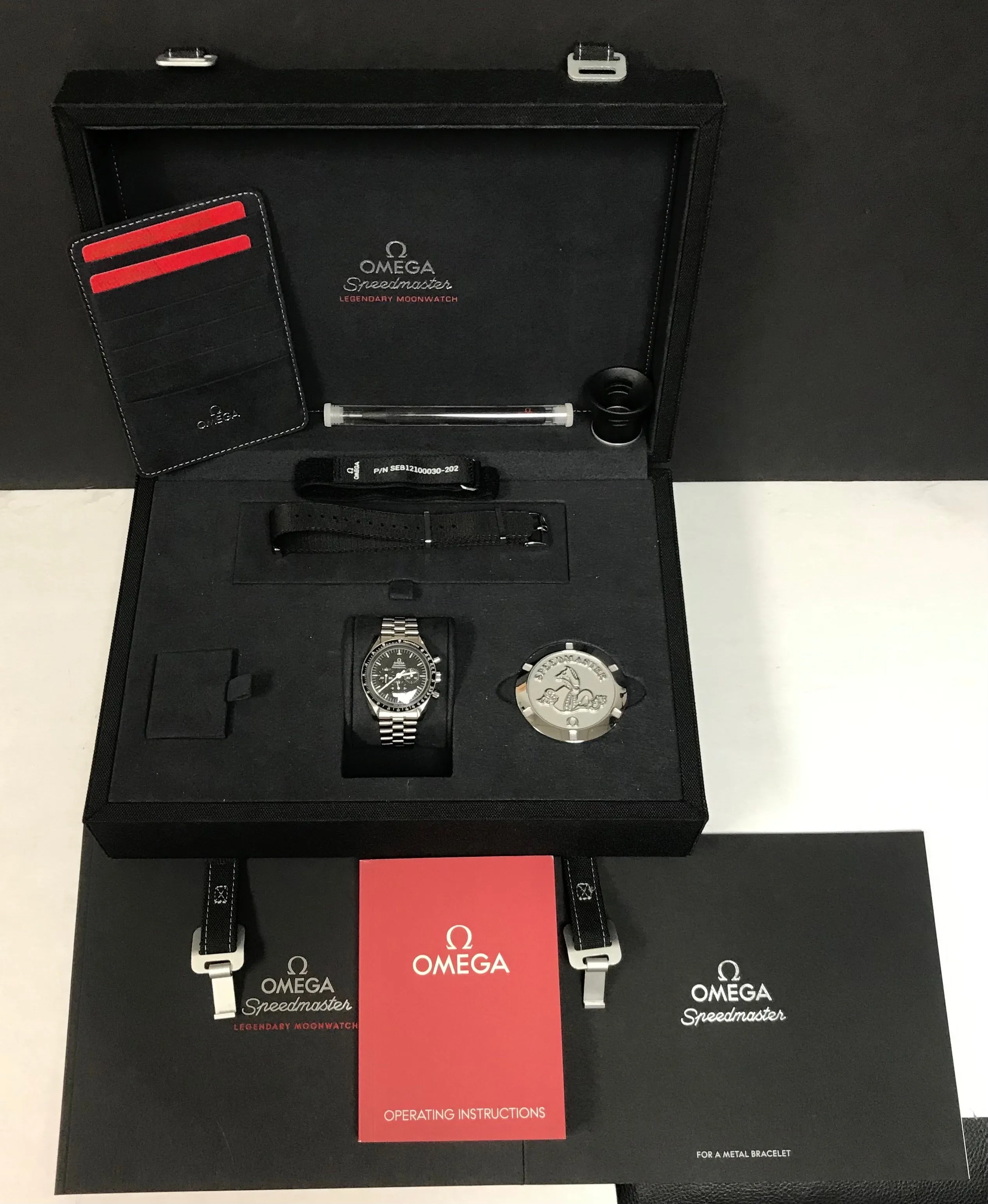 Omega Speedmaster Moonwatch Professional 311.30.42.30.01.005  Black Dial Hand Wind Men's Watch