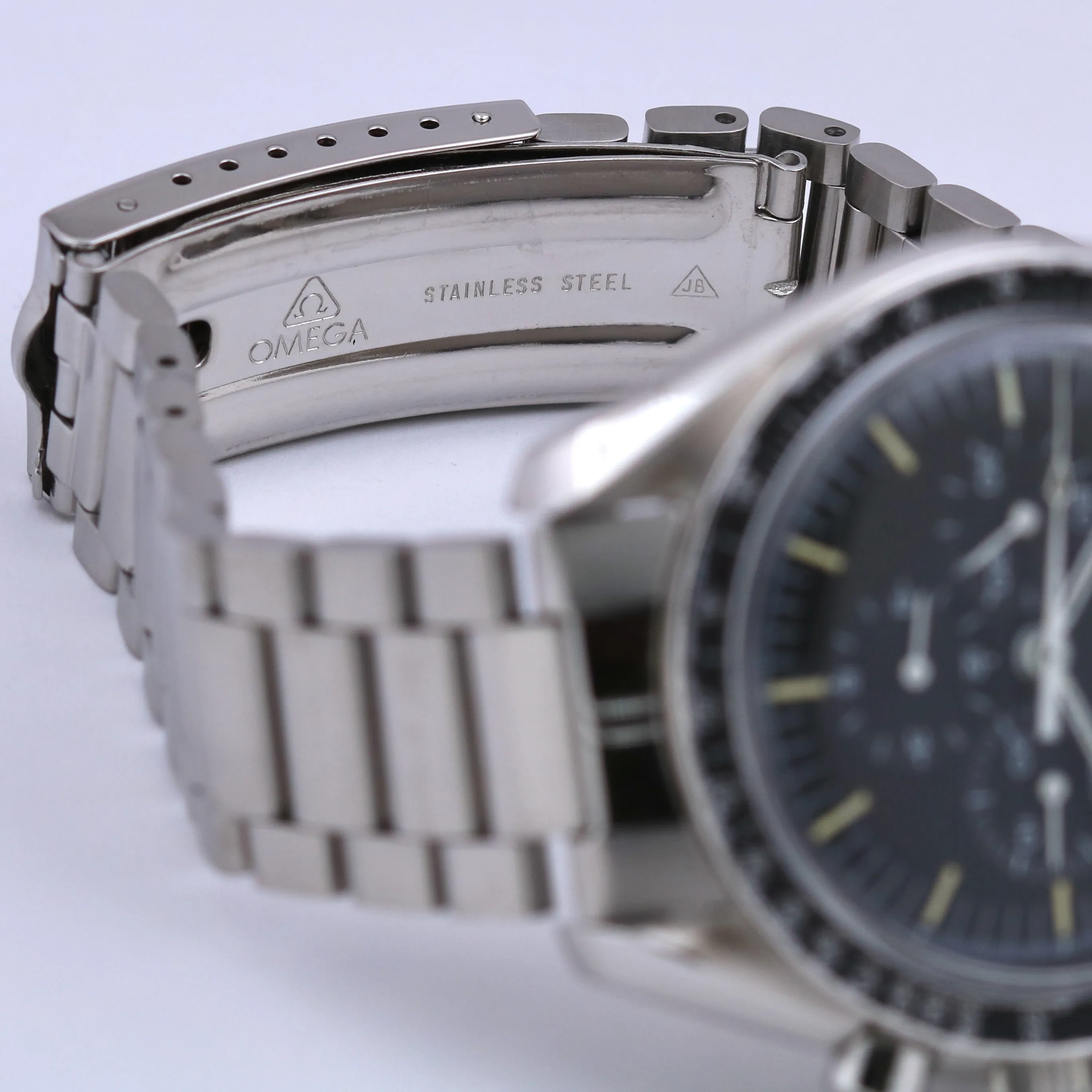 Omega Speedmaster Professional STRAIGHT WRITING 42mm Steel Moon Watch 145.022