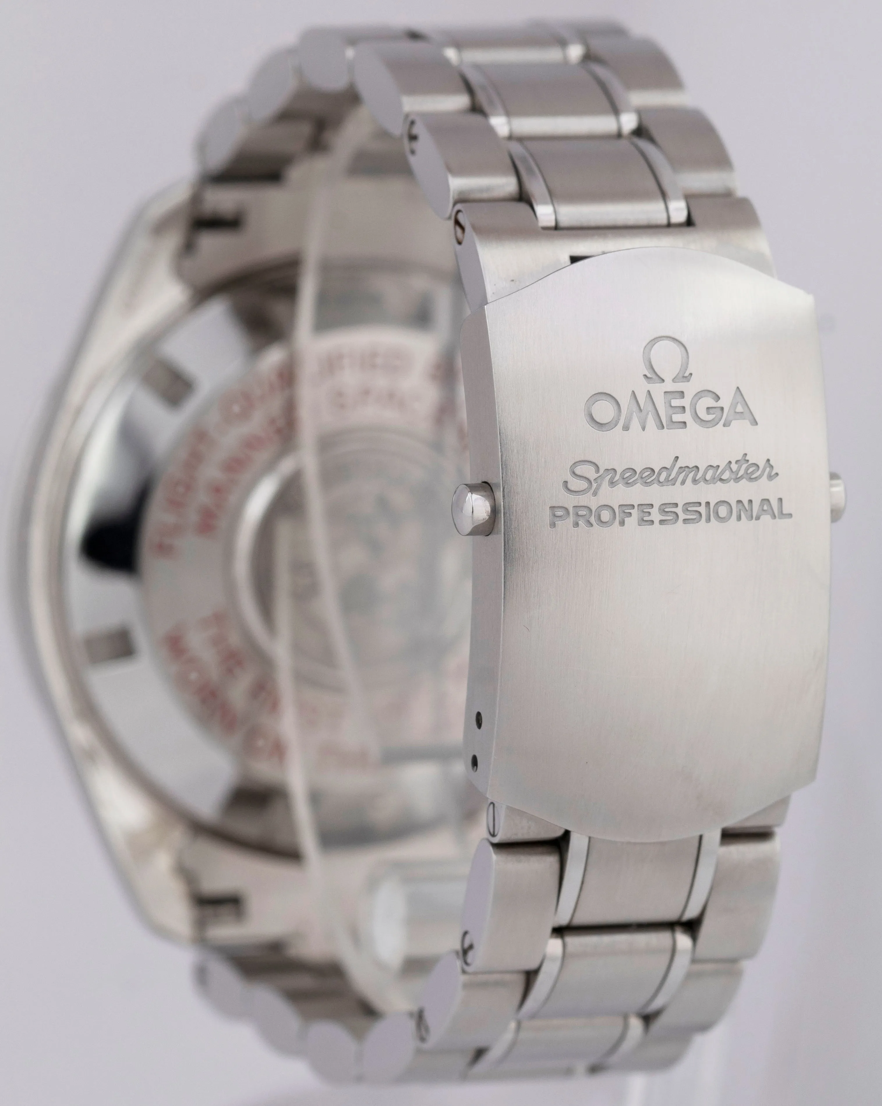Omega Speedmaster TIN TIN 42mm PAPERS Stainless 311.30.42.30.01.004 Watch B P