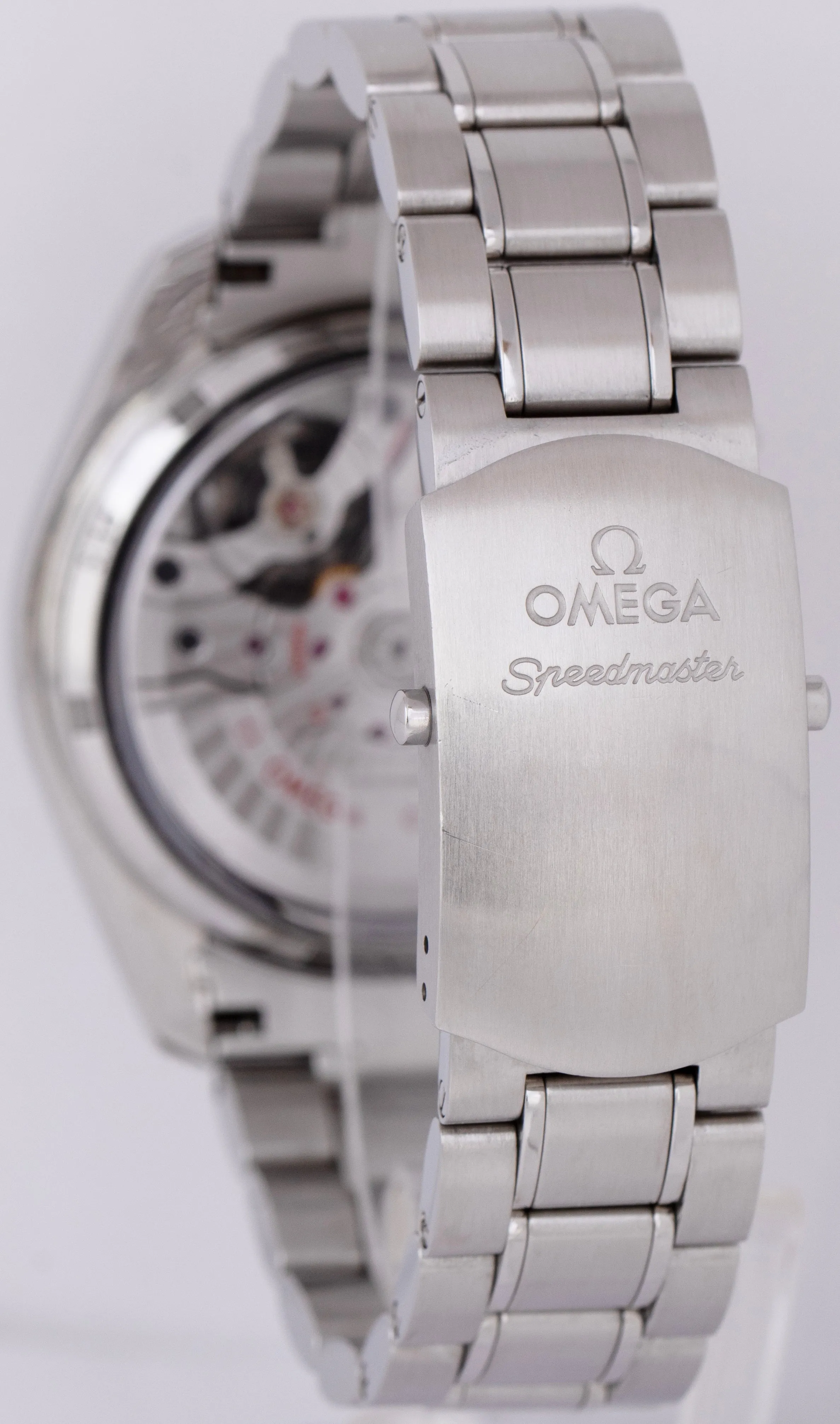 Omega Speedmaster Two Counters 44.25mm Black Steel Watch 311.33.44.51.01.001 BOX
