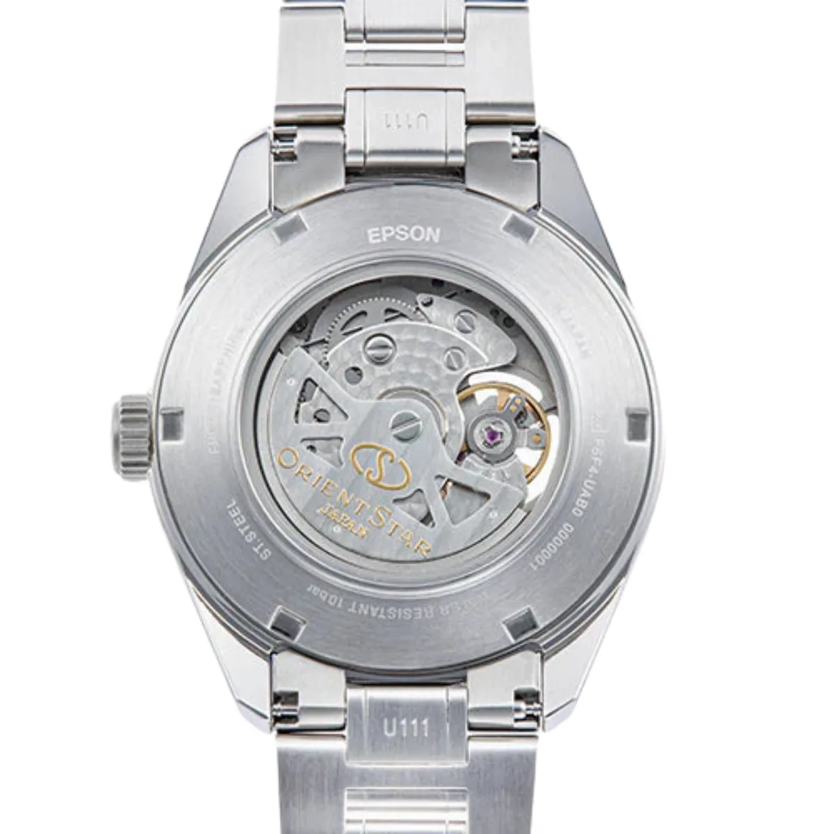 Orient Star RK-AV0125S Contemporary Modern Skeleton Silver Dial Casual Mens Watch