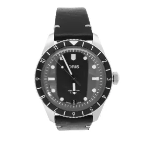 Oris Diver Sixty-Five Stainless Steel 40mm Black Dot Dial Watch | Ref# 0140077724054