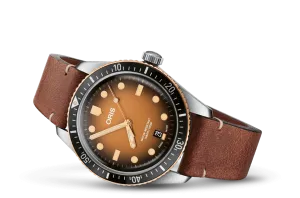Oris Divers Bronze Sixty-Five Brown 2 Tones Leather