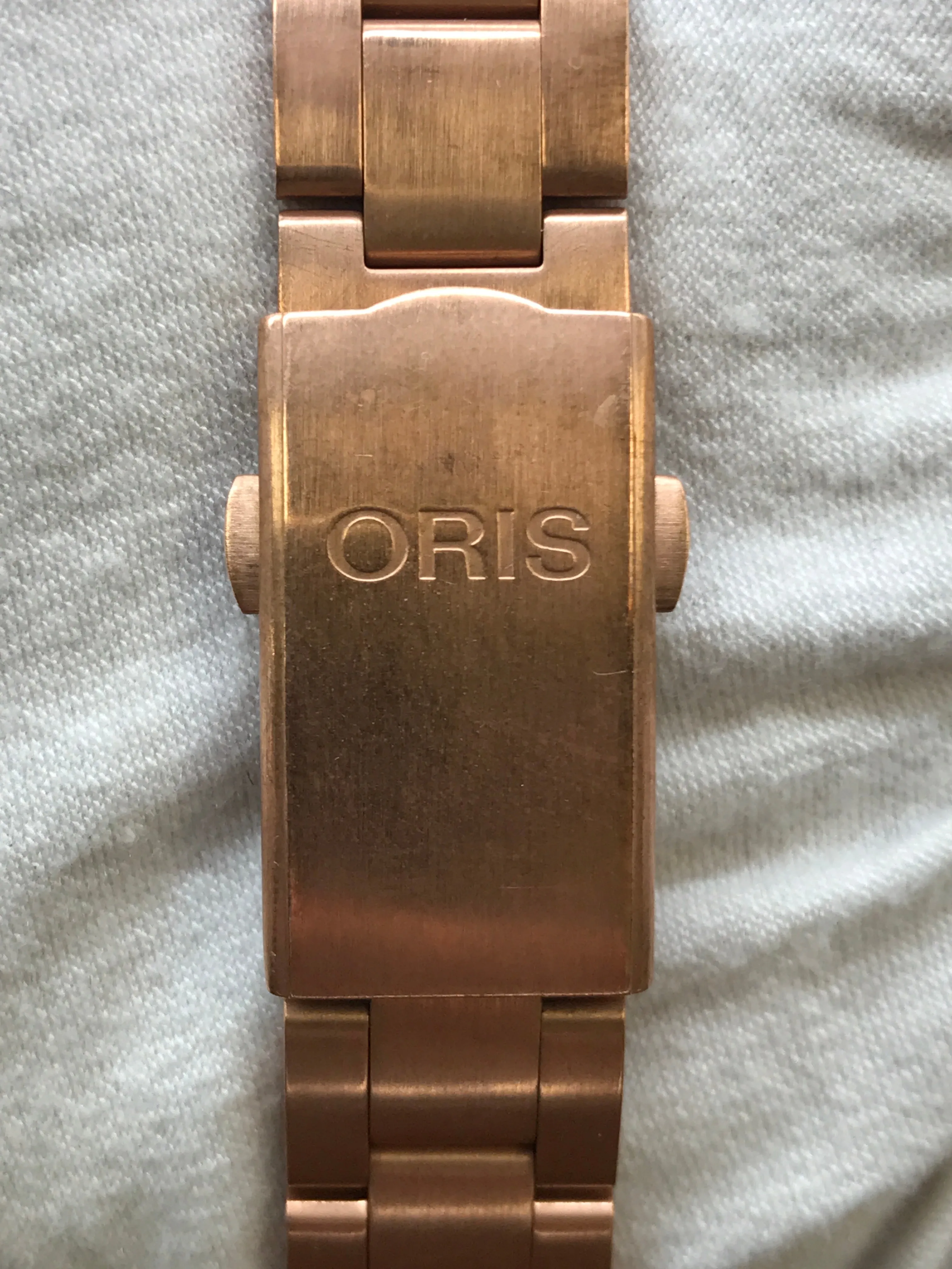 Oris Divers Holstein Edition 01.771.7744.3182 Gold-tone Dial Automatic Men's Watch