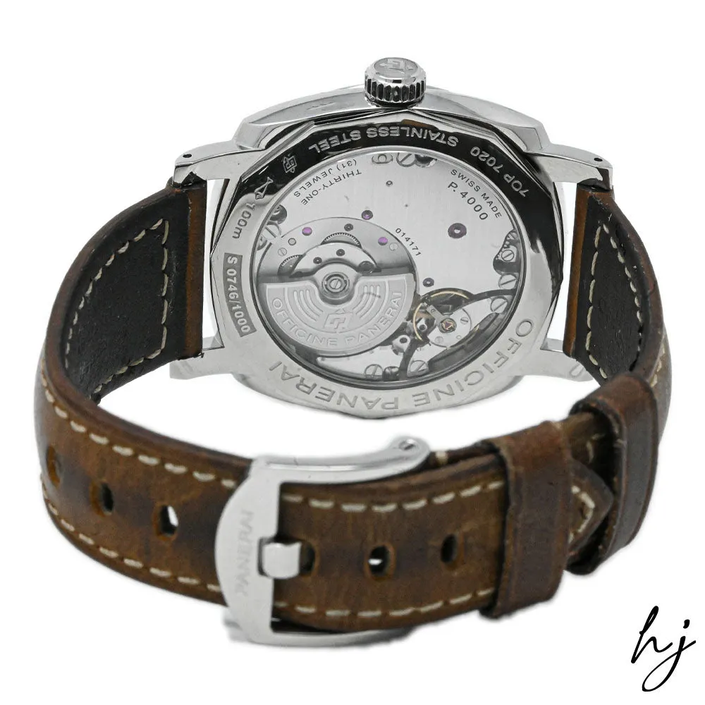 Panerai Men's Radiomir 42mm White Dial Watch Ref #: PAM00655