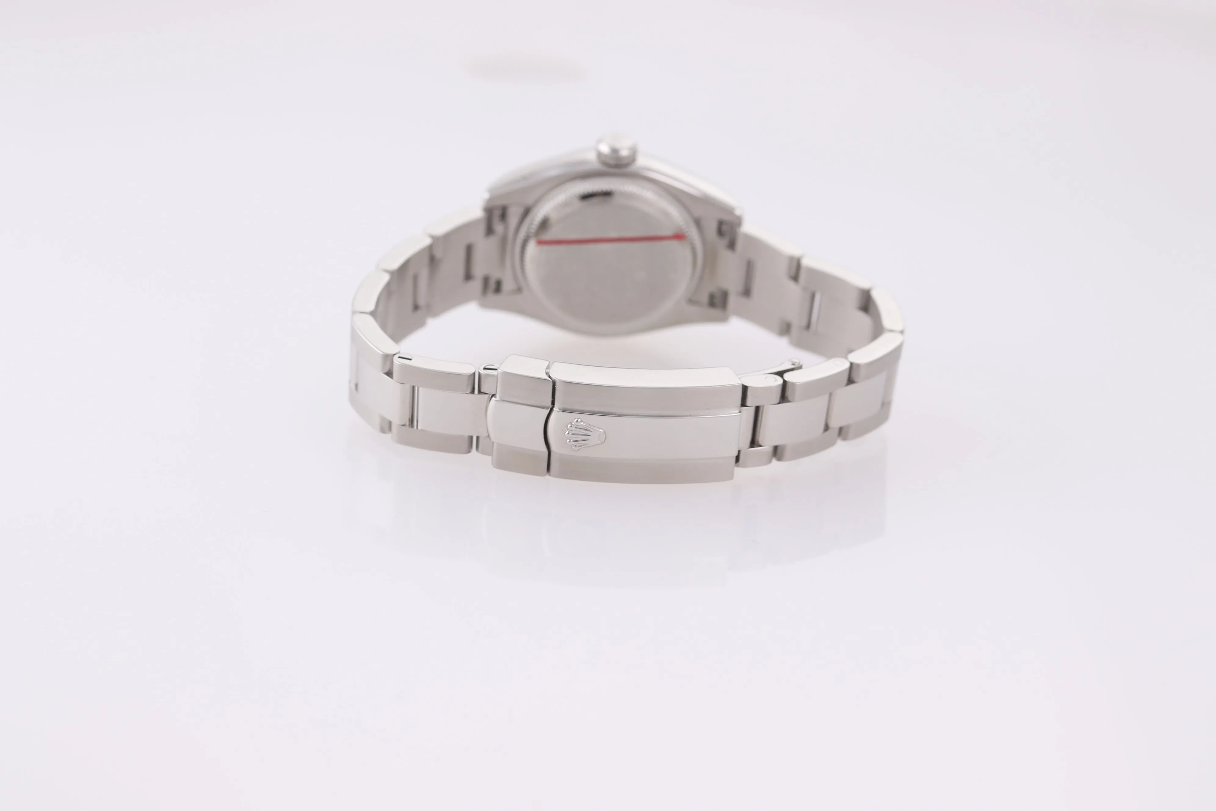 PAPERS 2007 MINT Ladies Rolex DateJust 26mm White Roman 179160 Steel Watch