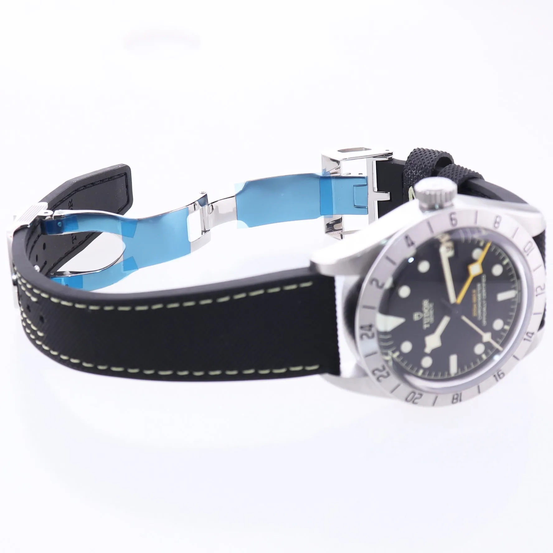 PAPERS 2022 Tudor Black Bay Pro 39mm Stainless Steel Black GMT Date Watch 79470