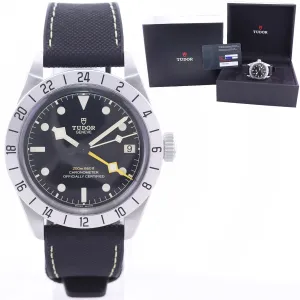 PAPERS 2022 Tudor Black Bay Pro 39mm Stainless Steel Black GMT Date Watch 79470