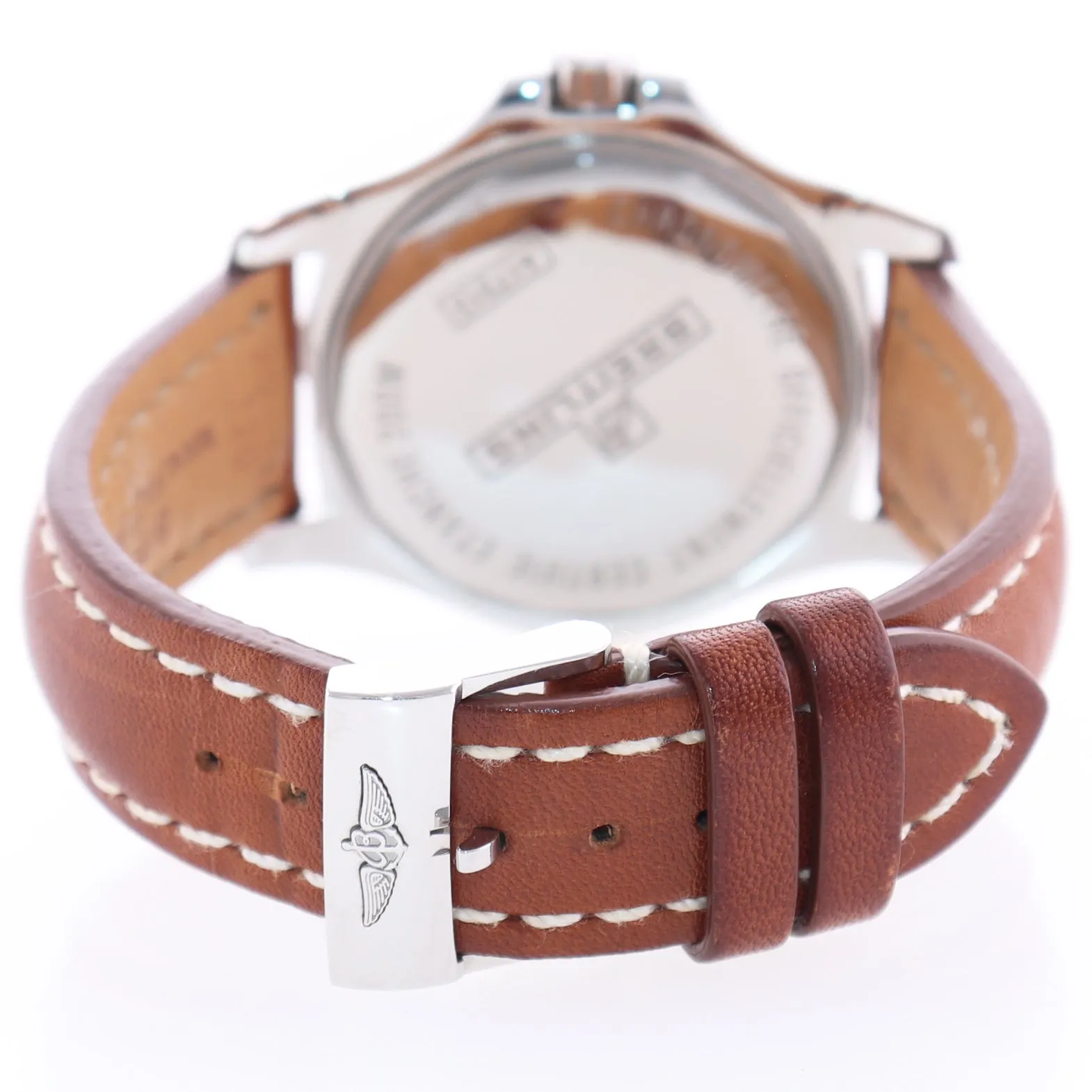 PAPERS Breitling Colt 41mm Steel White Date Automatic Dive Watch A17313 BOX