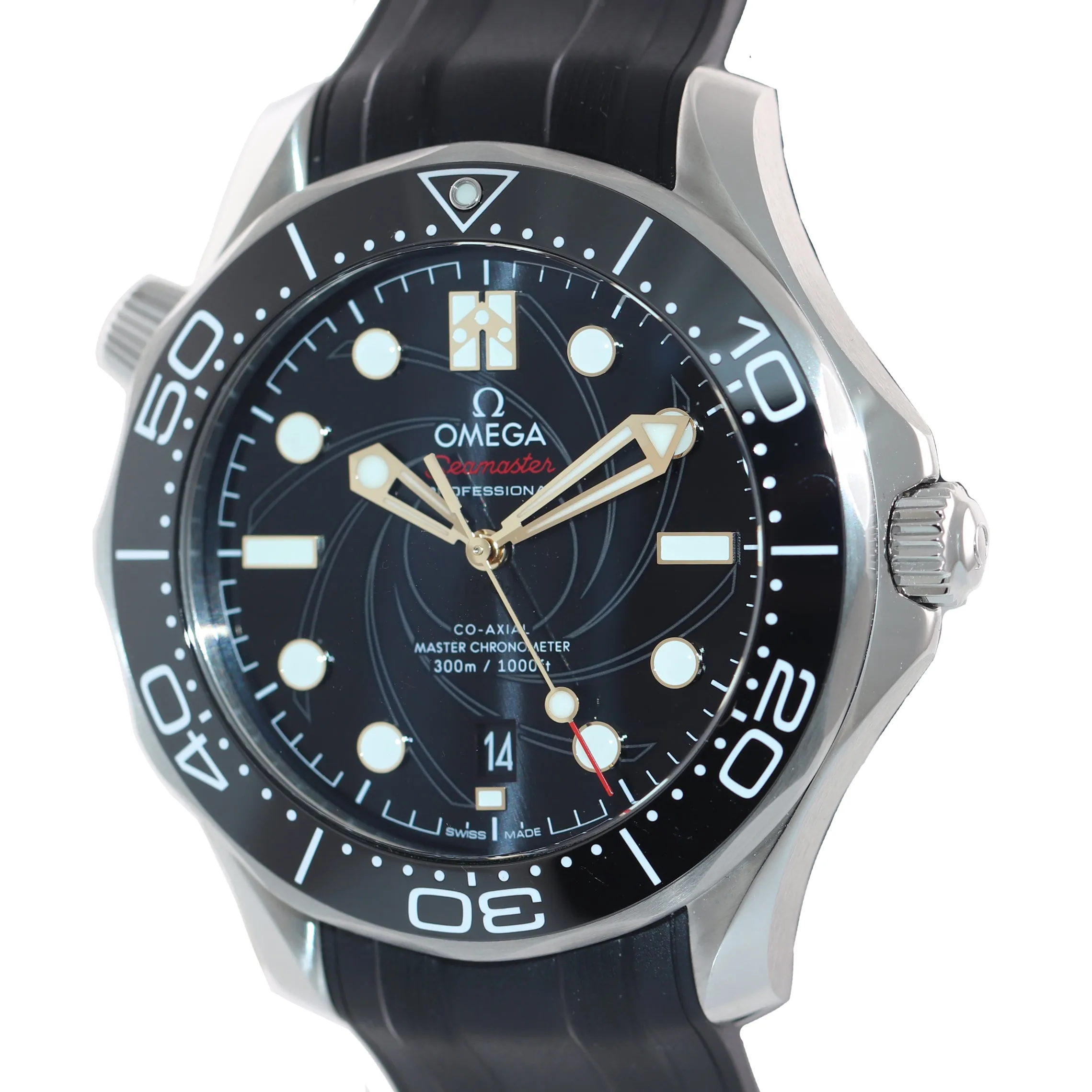 PAPERS NEW Omega Seamaster 300M 007 James Bond 210.22.42.20.01.004 Watch Box