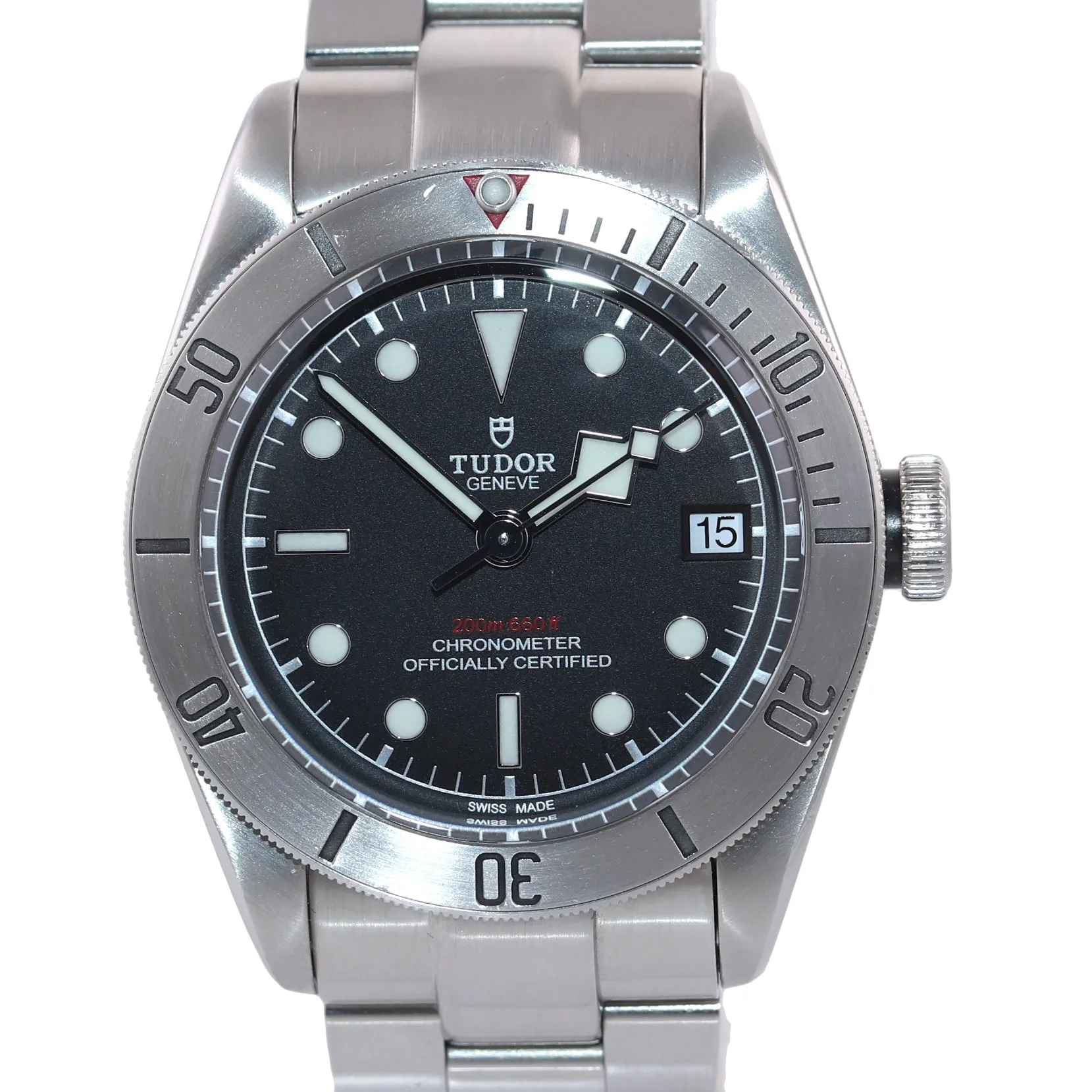 PAPERS Tudor Black Bay Steel 79730 Black Dial 41mm Dive Watch Box
