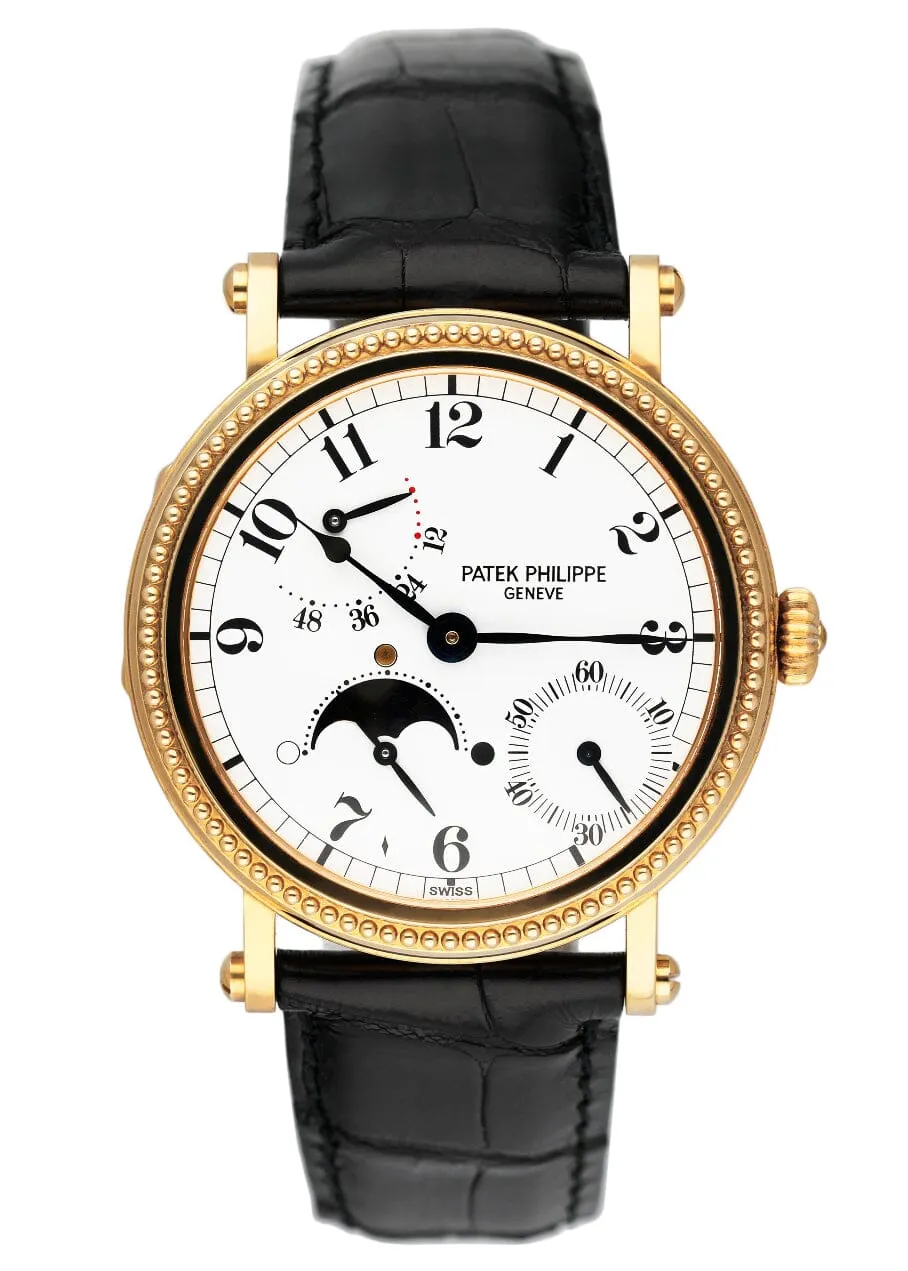 Patek Philippe Complications 5015 Moon Phase Mens Watch With Papers