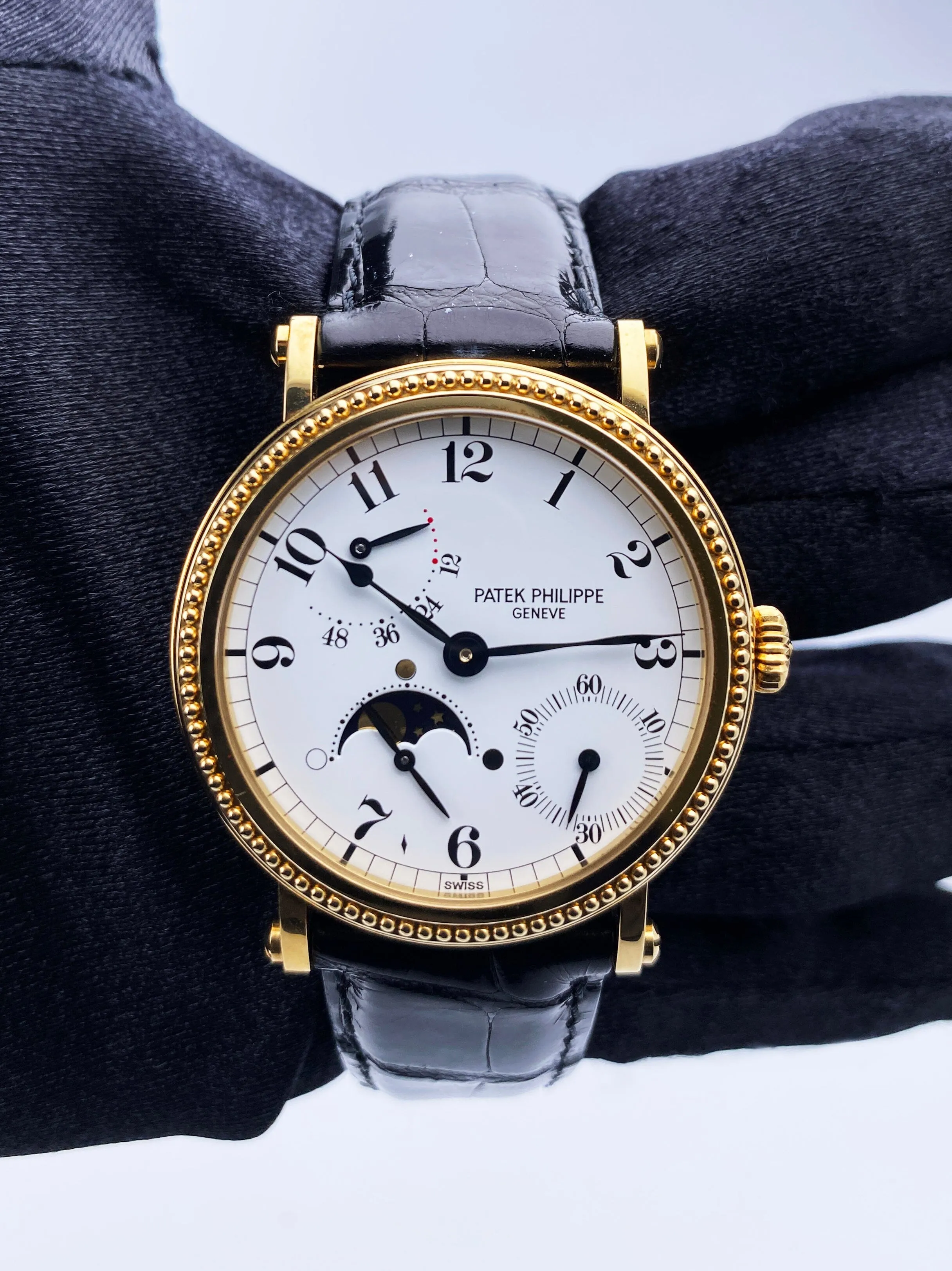 Patek Philippe Complications 5015 Moon Phase Mens Watch With Papers
