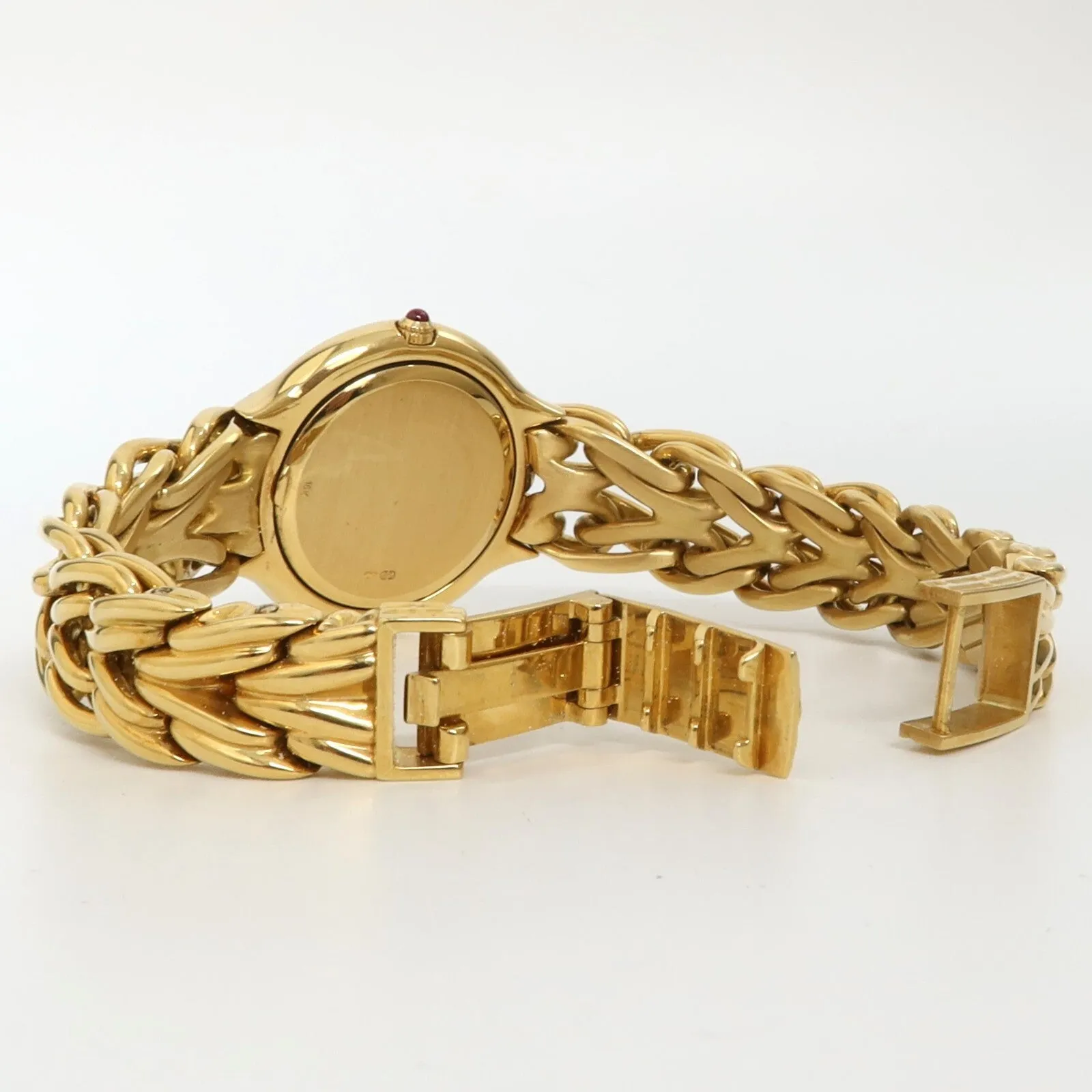 Patek Philippe La Flamme Solid 18kt Yellow Gold Factory Diamond Bezel 4836/3