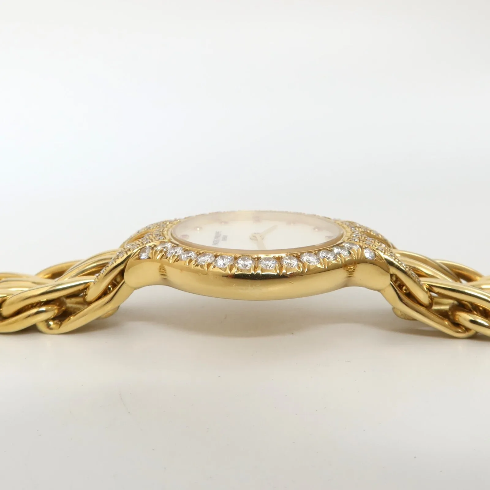 Patek Philippe La Flamme Solid 18kt Yellow Gold Factory Diamond Bezel 4836/3