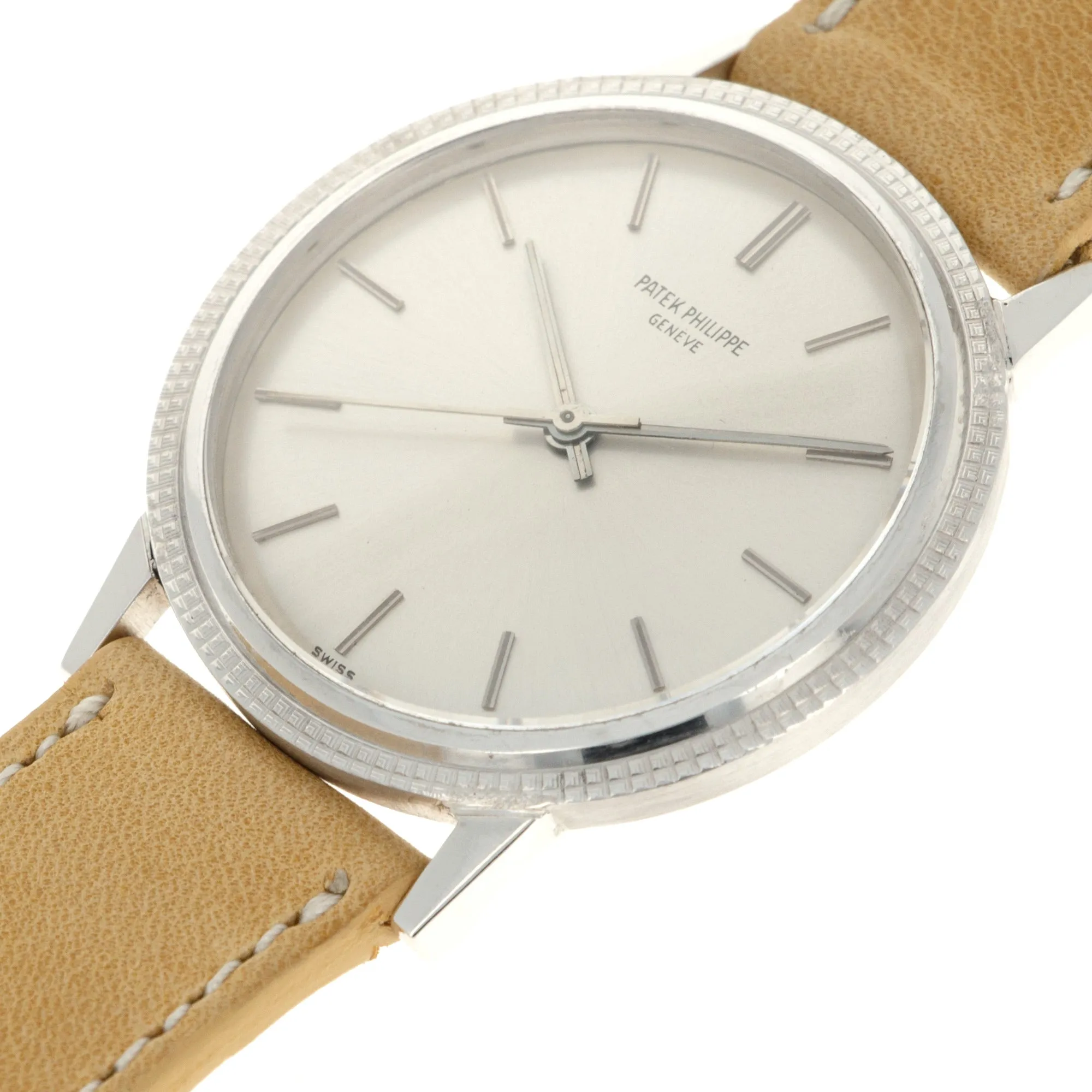Patek Philippe White Gold Backwind Calatrava Ref. 3569
