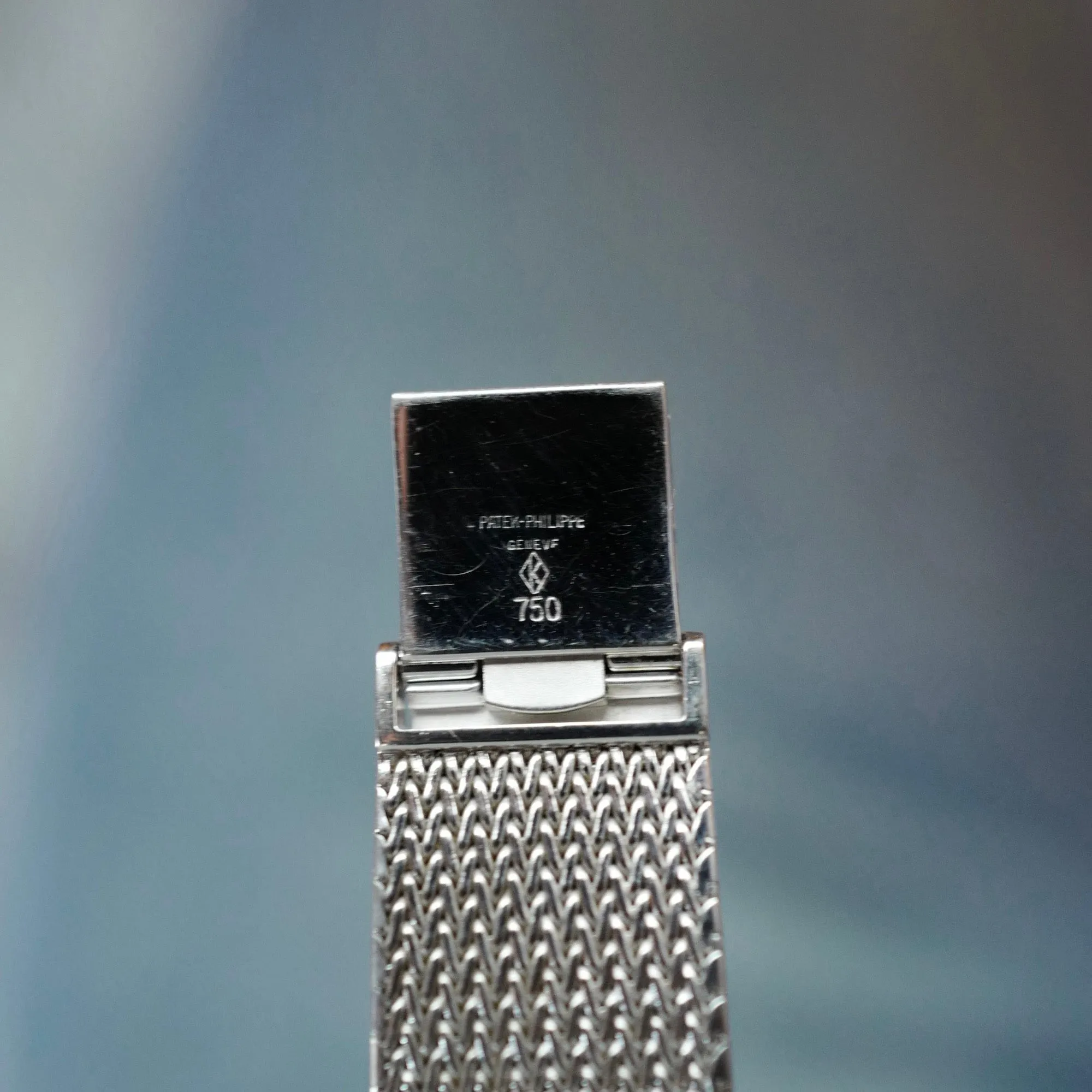 Patek Philippe White Gold Golden Ellipse on Bracelet Ref. 3739/1