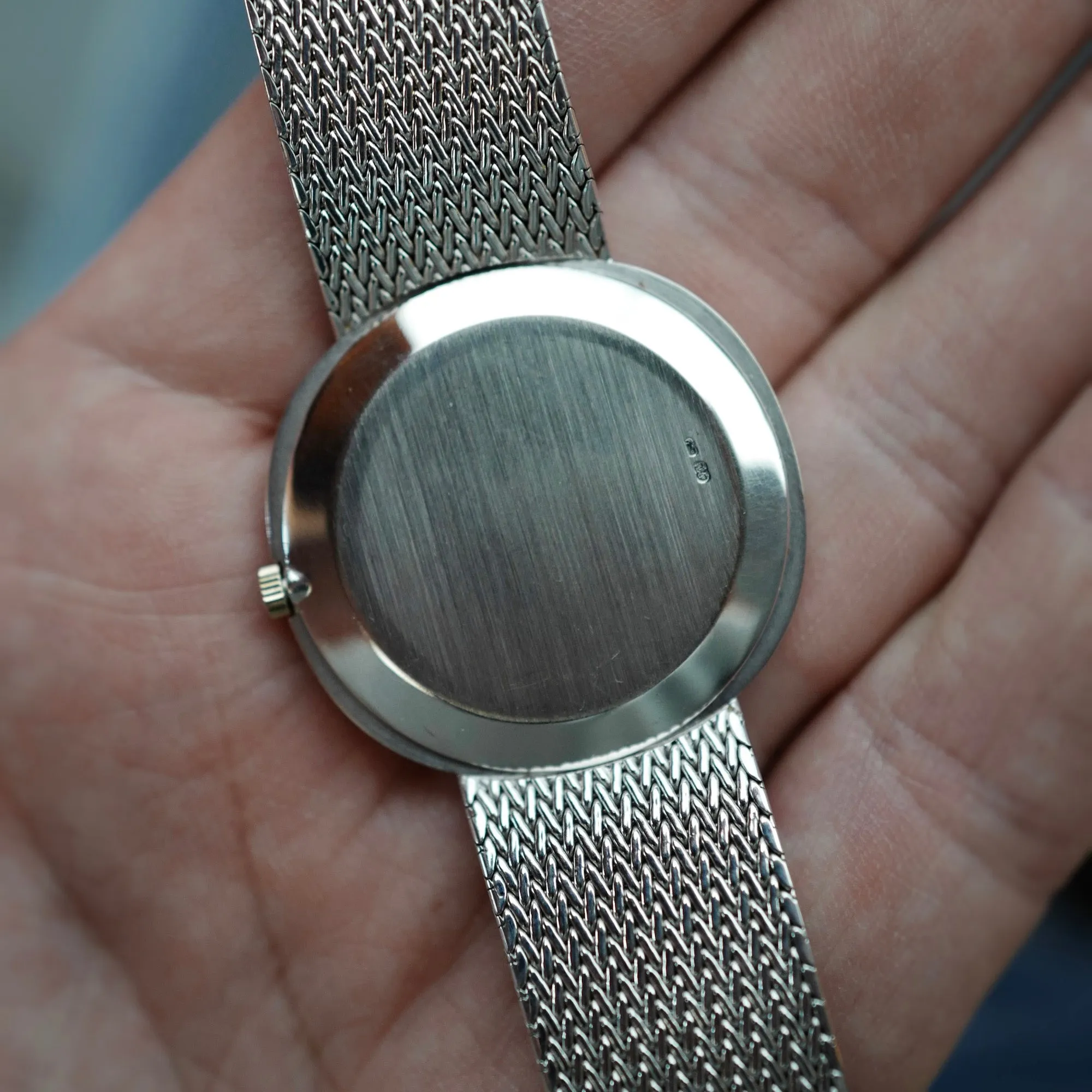 Patek Philippe White Gold Golden Ellipse on Bracelet Ref. 3739/1