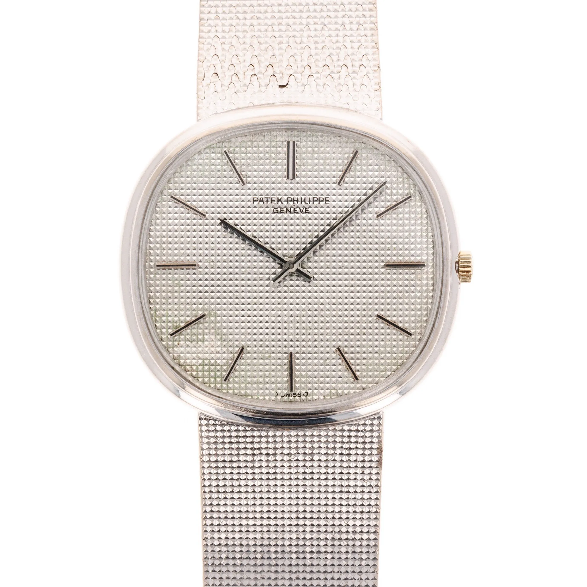 Patek Philippe White Gold Golden Ellipse on Bracelet Ref. 3739/1
