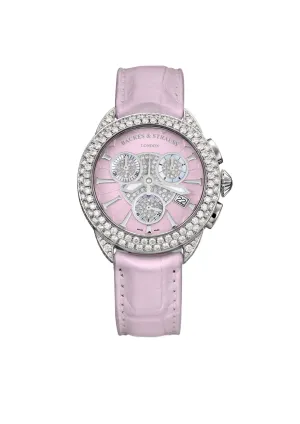 Piccadilly Steel Chronograph 35 Luxury Diamond Watch for Women - 35mm Stainless Steel