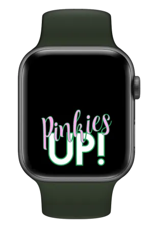 Pinkies Up! Smartwatch Wallpaper