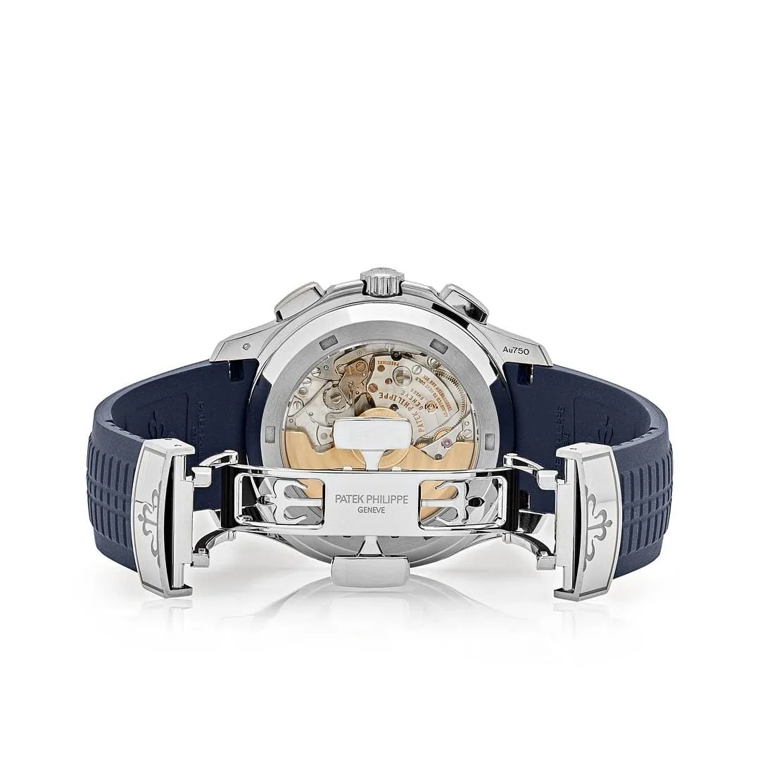 PP Luxury Watches Aquanaut 5968G-001 White Gold Blue Dial (2024)