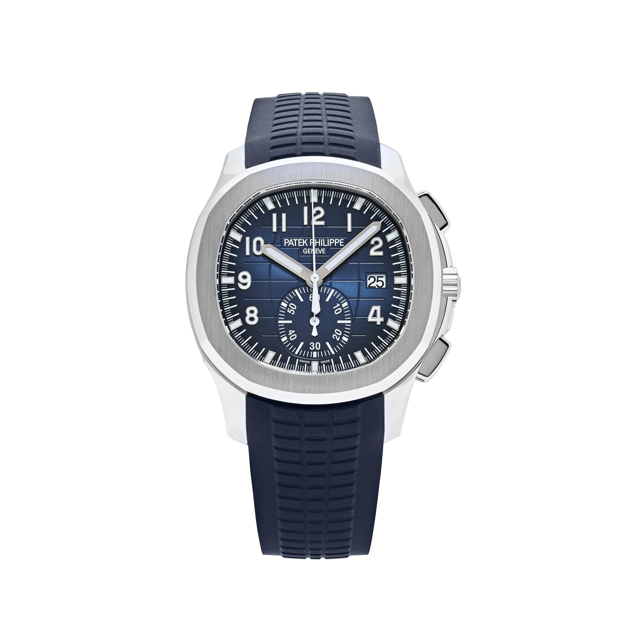 PP Luxury Watches Aquanaut 5968G-001 White Gold Blue Dial (2024)