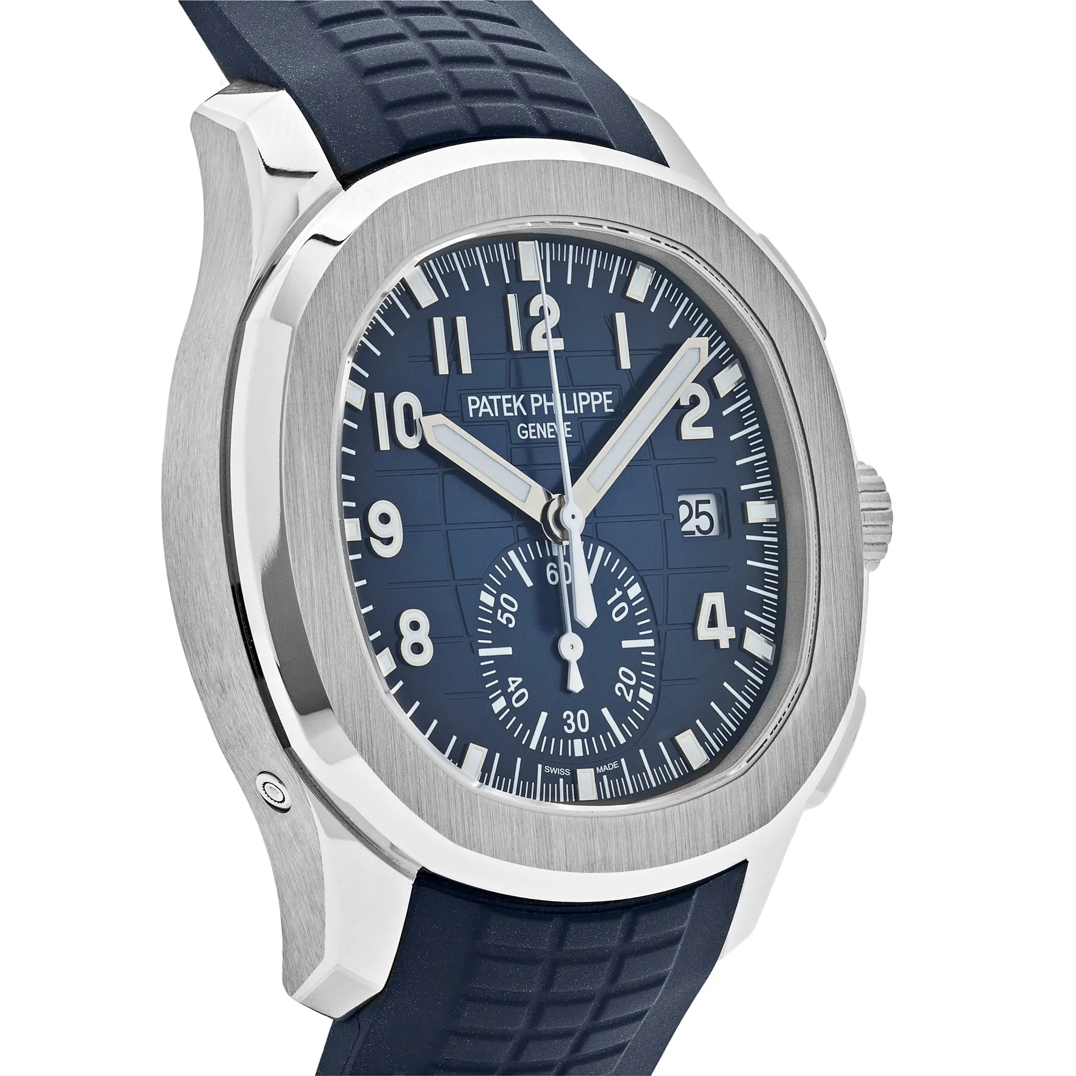 PP Luxury Watches Aquanaut 5968G-001 White Gold Blue Dial (2024)