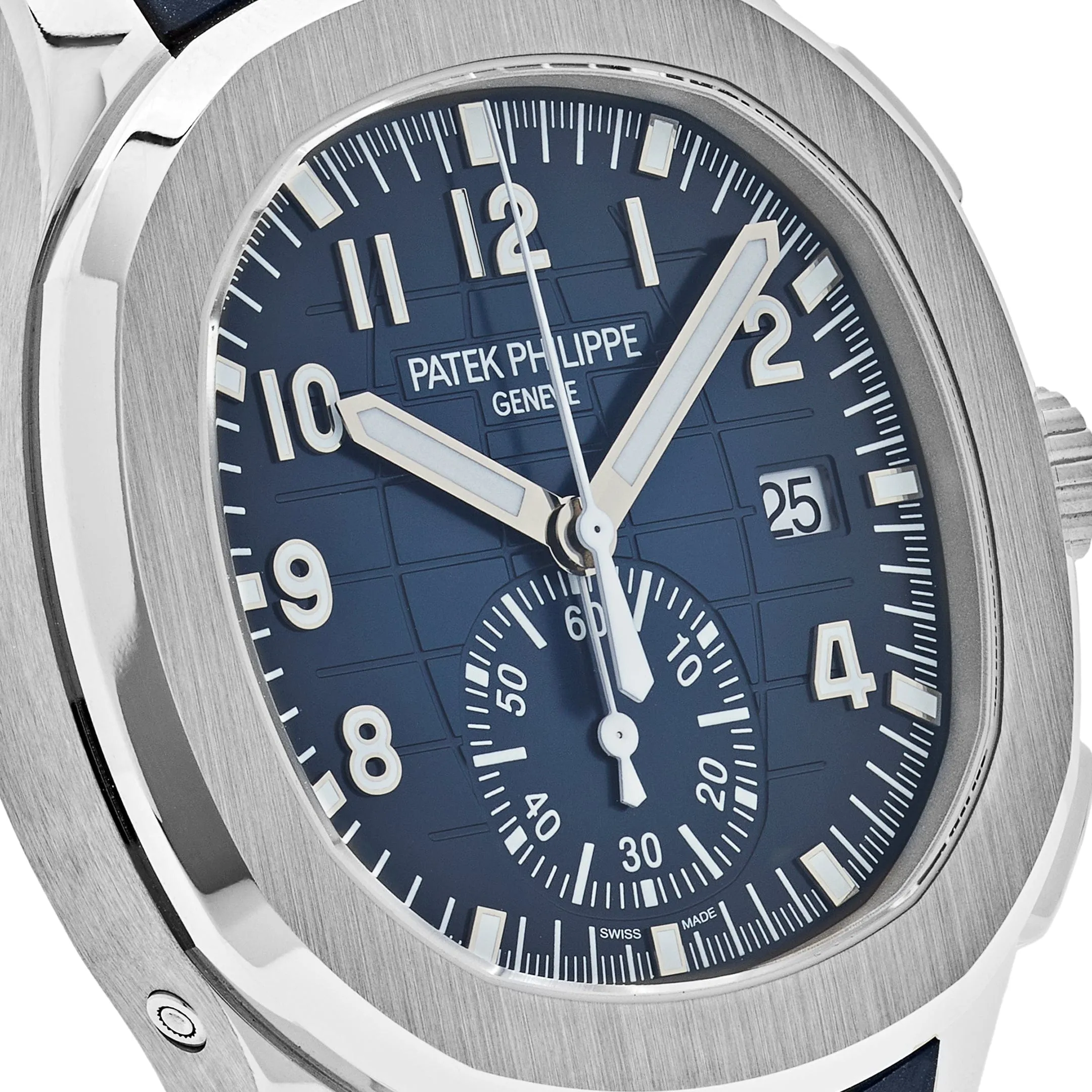 PP Luxury Watches Aquanaut 5968G-001 White Gold Blue Dial (2024)