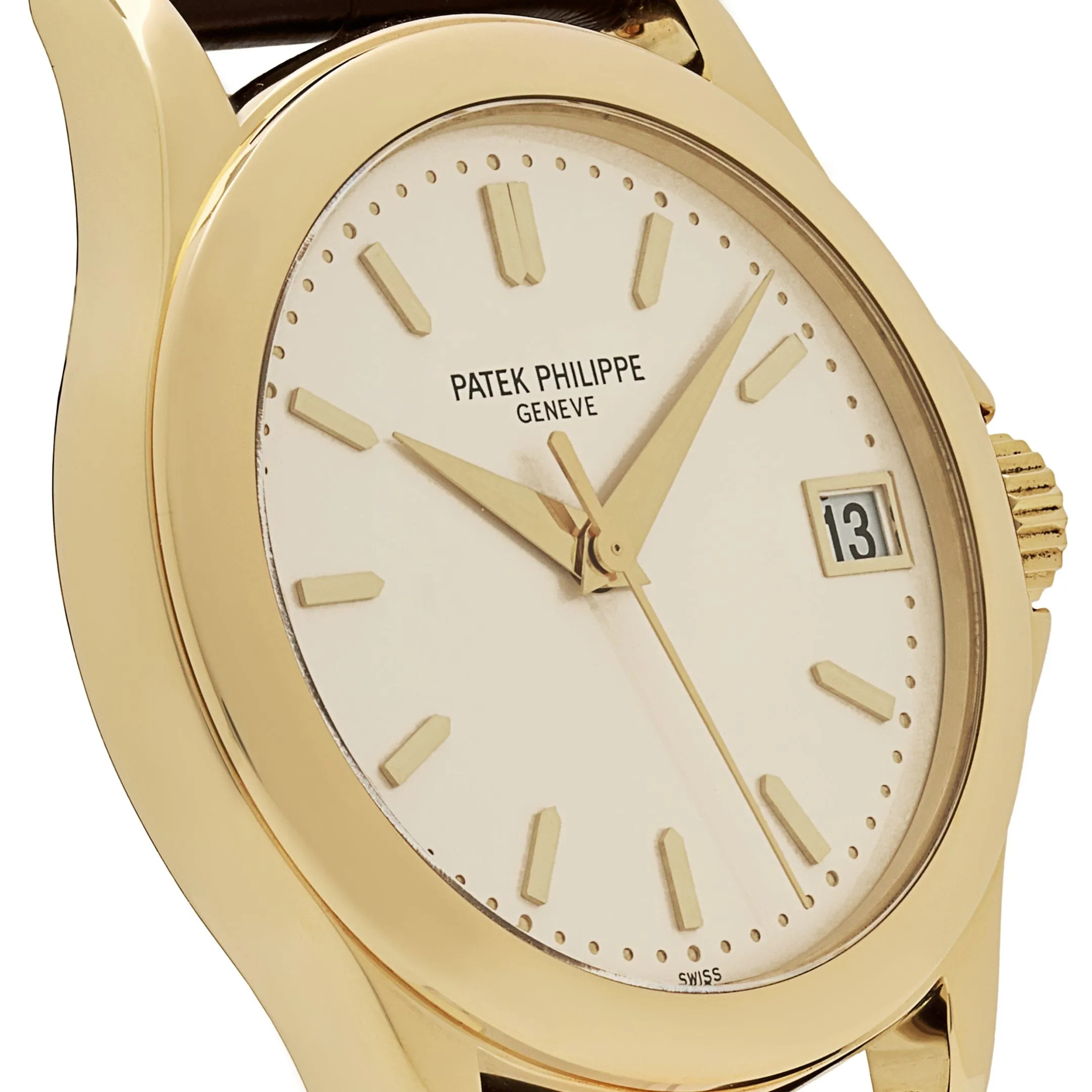 PP Luxury Watches Calatrava 5107J-001 Yellow Gold Opaline Dial