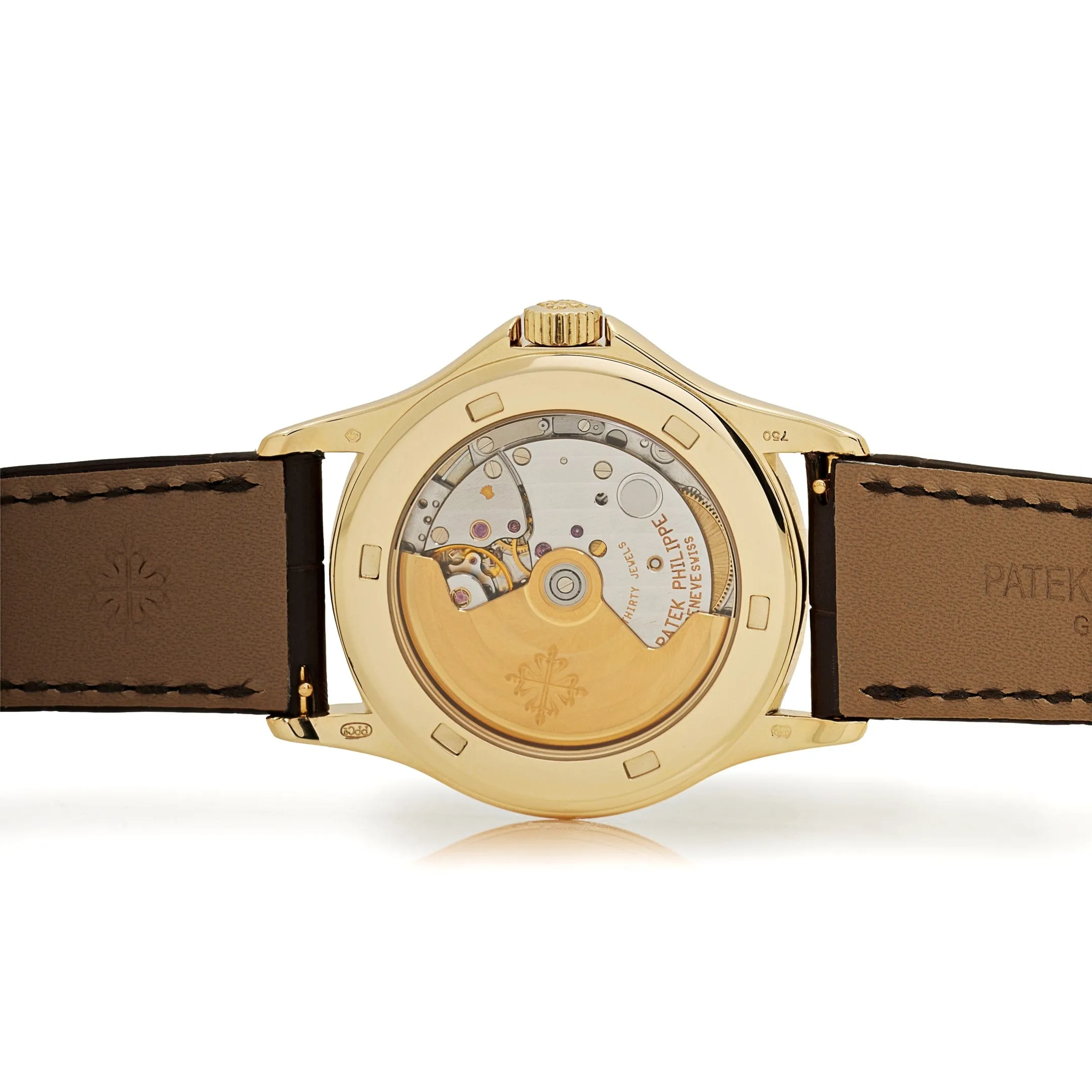 PP Luxury Watches Calatrava 5107J-001 Yellow Gold Opaline Dial
