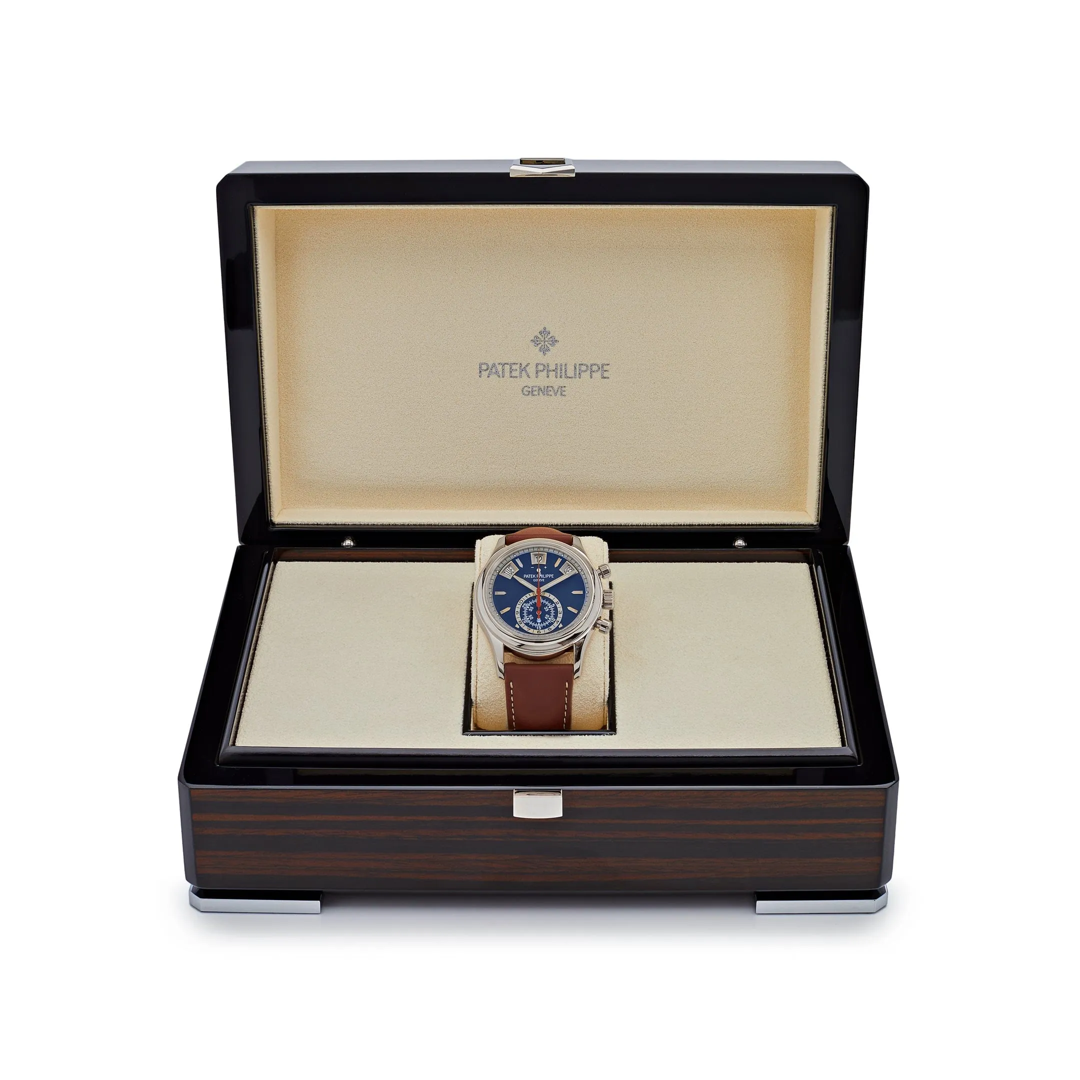 PP Luxury Watches Complications 5960/01G-001 Annual Calendar Chronograph White Gold (2021)