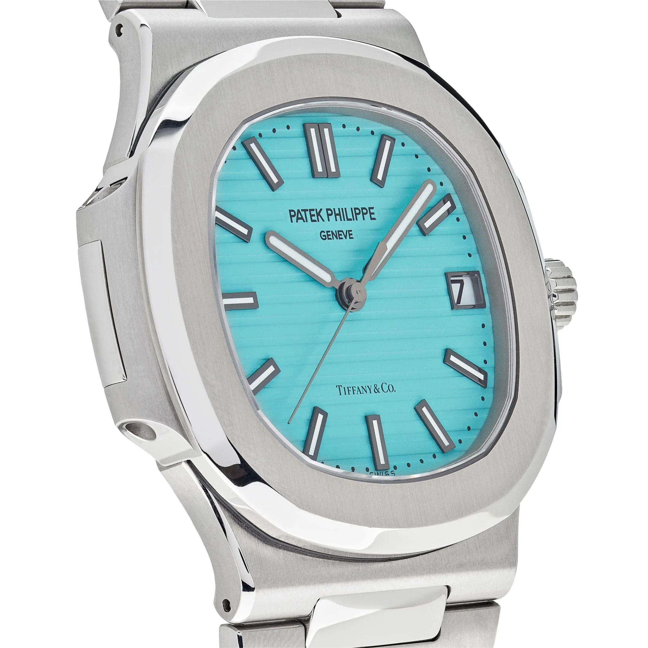 PP Luxury Watches Nautilus 5711/1A-018 'Tiffany & Co.' Blue Dial