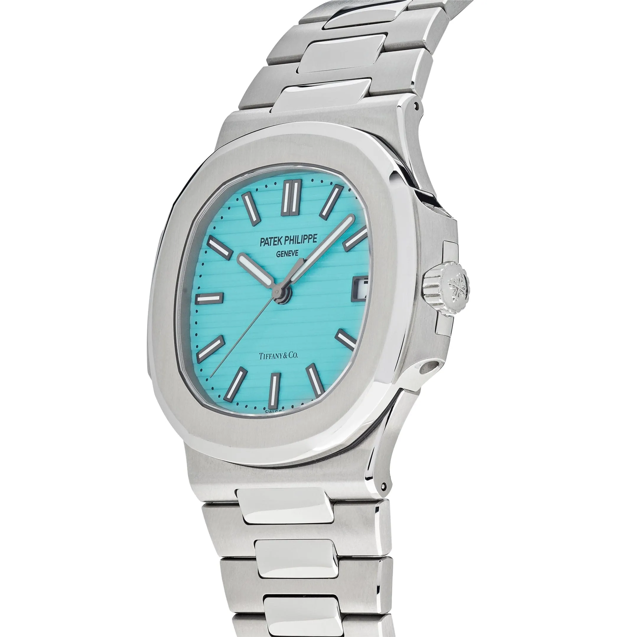 PP Luxury Watches Nautilus 5711/1A-018 'Tiffany & Co.' Blue Dial