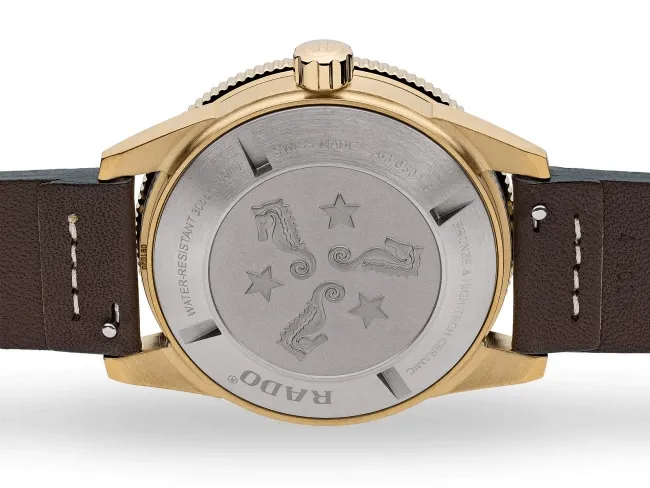 RADO Captain Cook Automatic Bronze 42mm Brown Dial Men's Watch R32504306